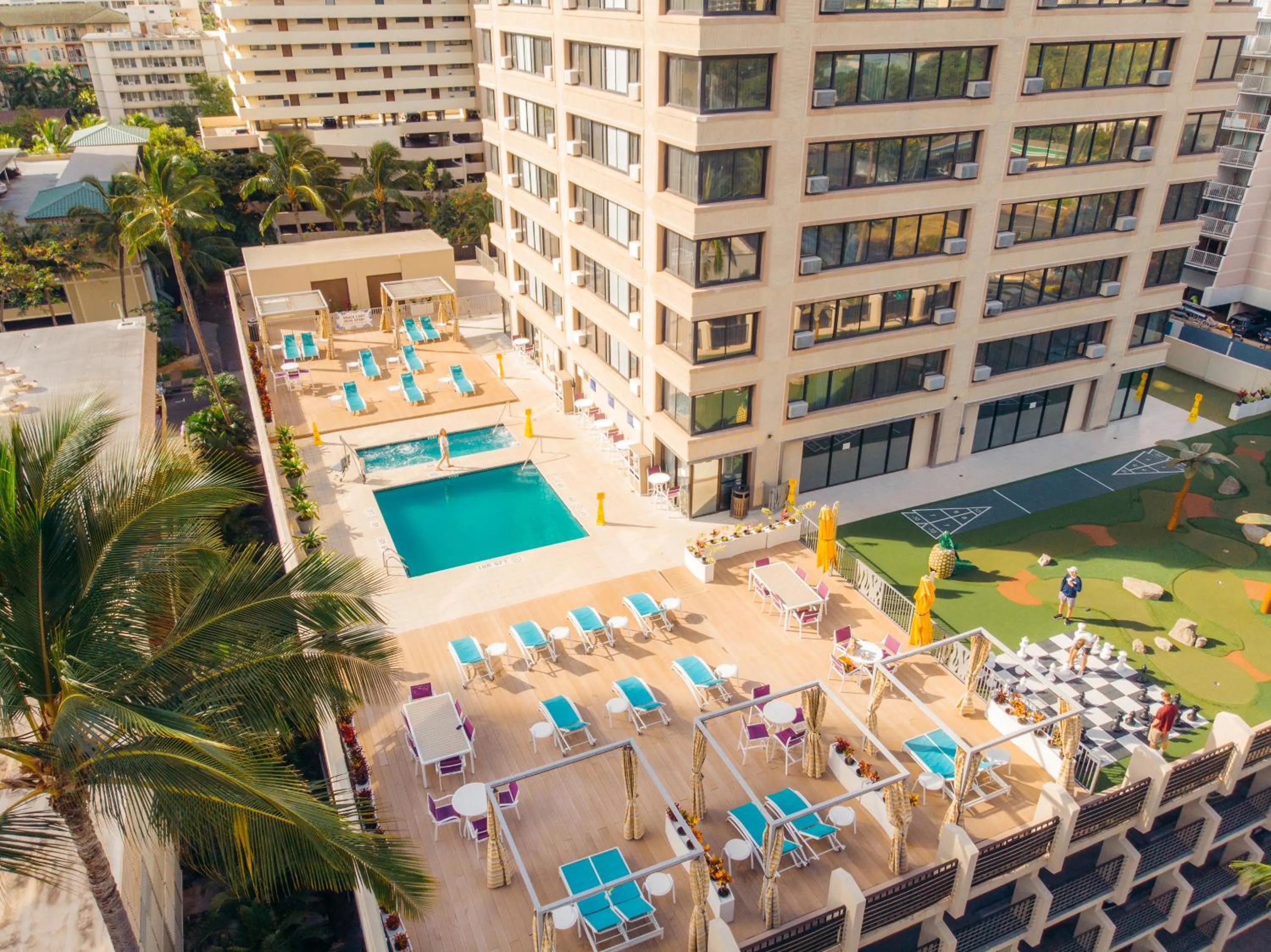 Property building in Holiday Inn Express Waikiki by IHG