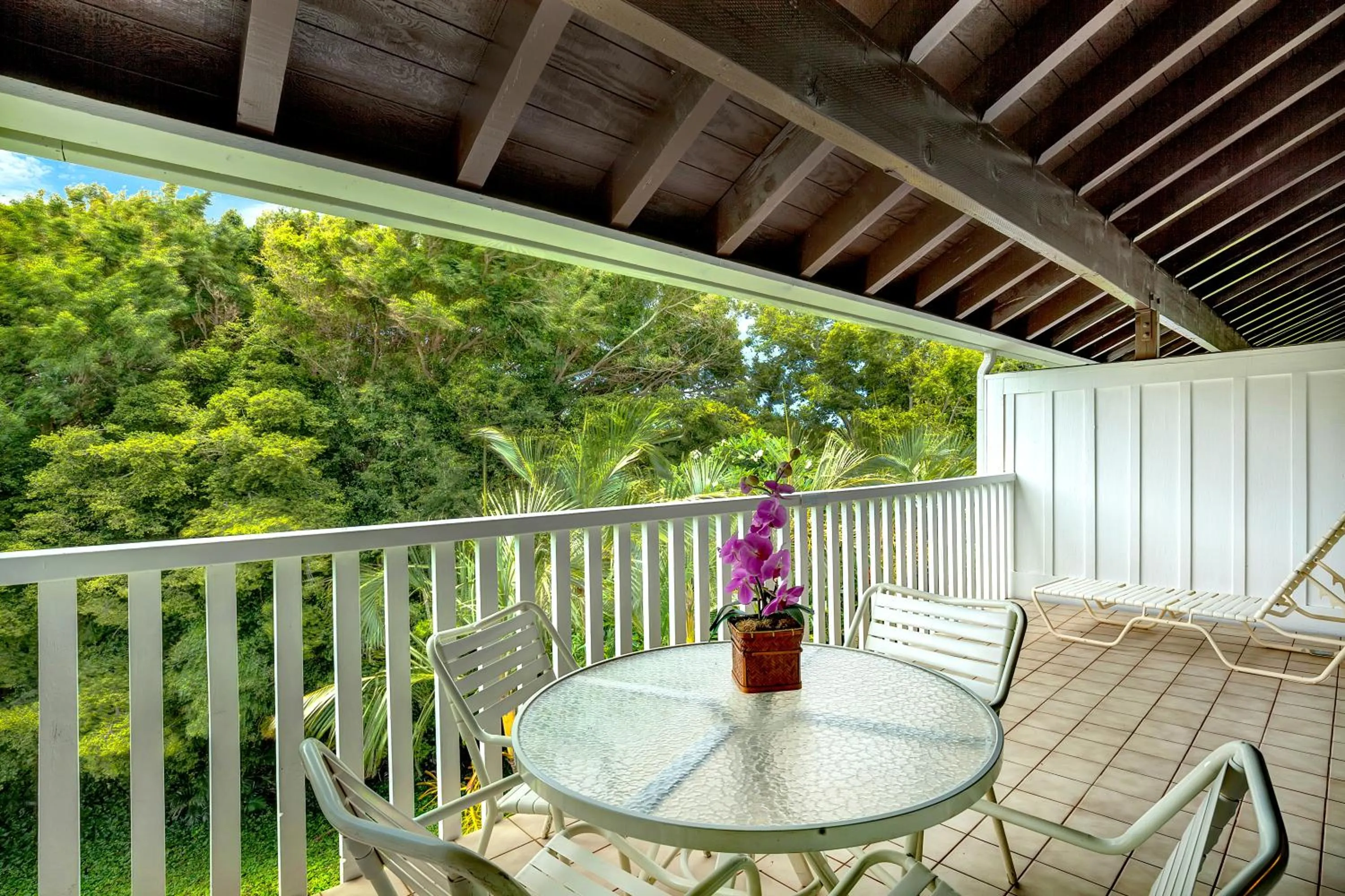 Balcony/Terrace in Kiahuna Plantation and Beach Bungalows by Castle