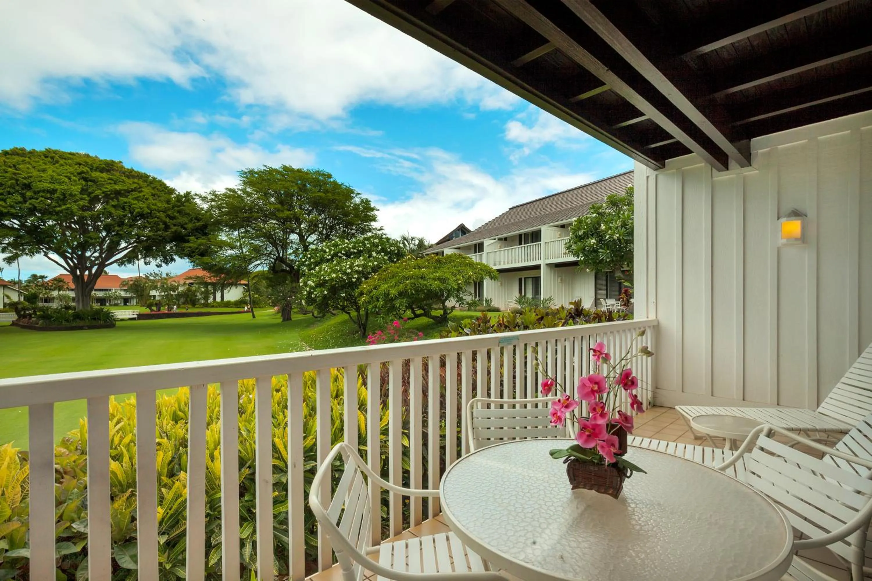 Balcony/Terrace in Kiahuna Plantation and Beach Bungalows by Castle
