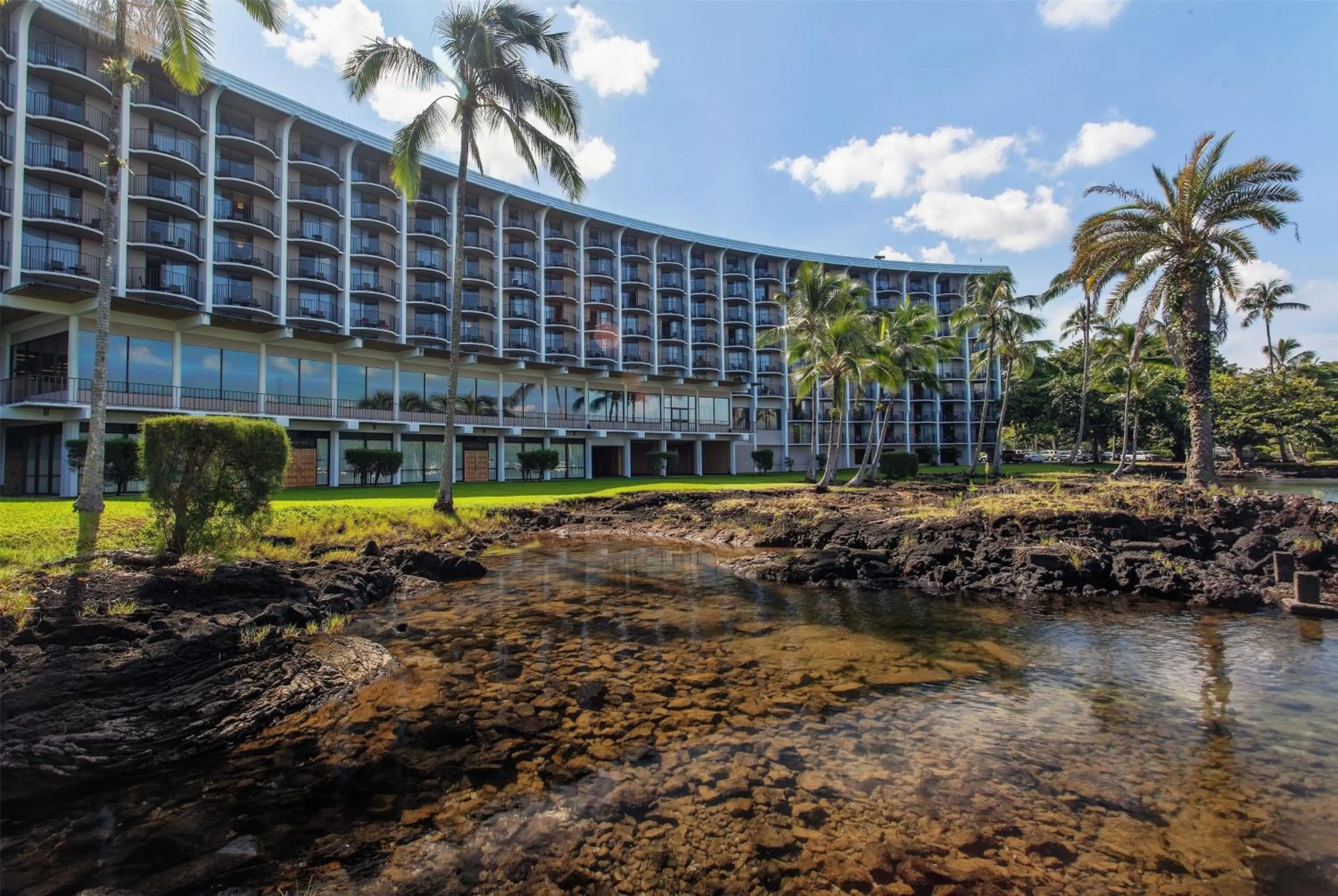 Property building in Hilo Hawaiian Hotel, Trademark Collection by Wyndham