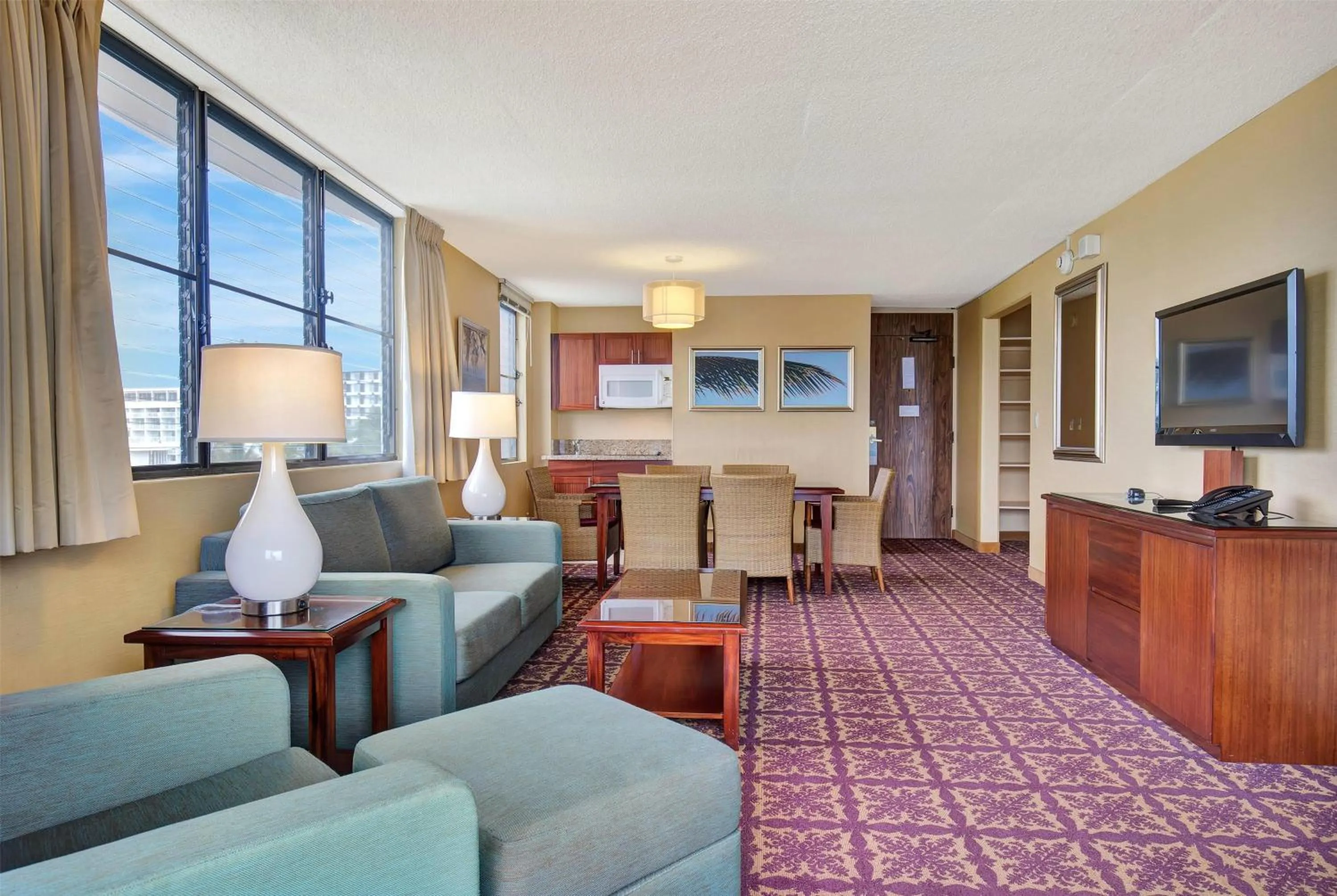 Photo of the whole room in Hilo Hawaiian Hotel, Trademark Collection by Wyndham