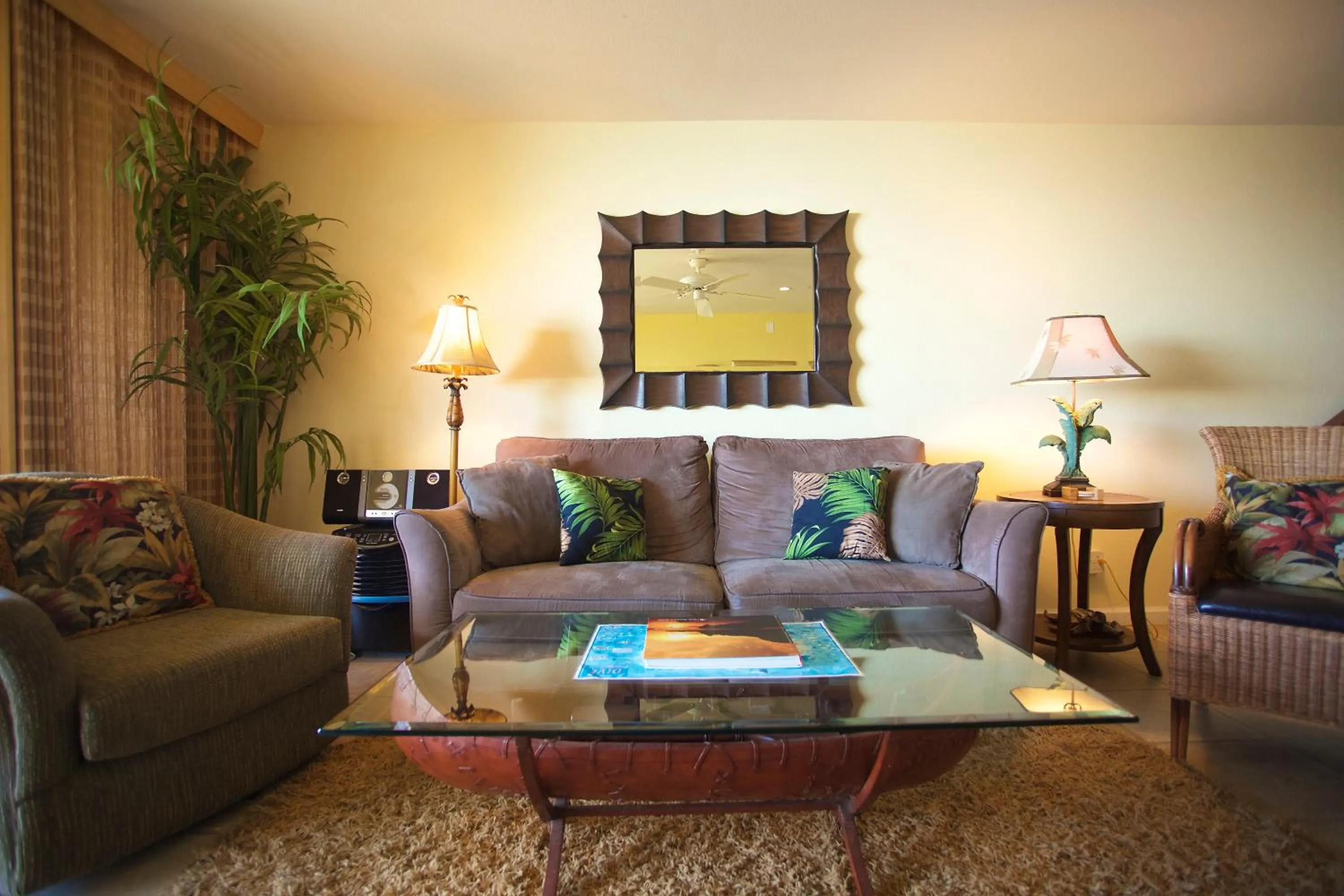 Living room in Castle At Makahuena At Poipu