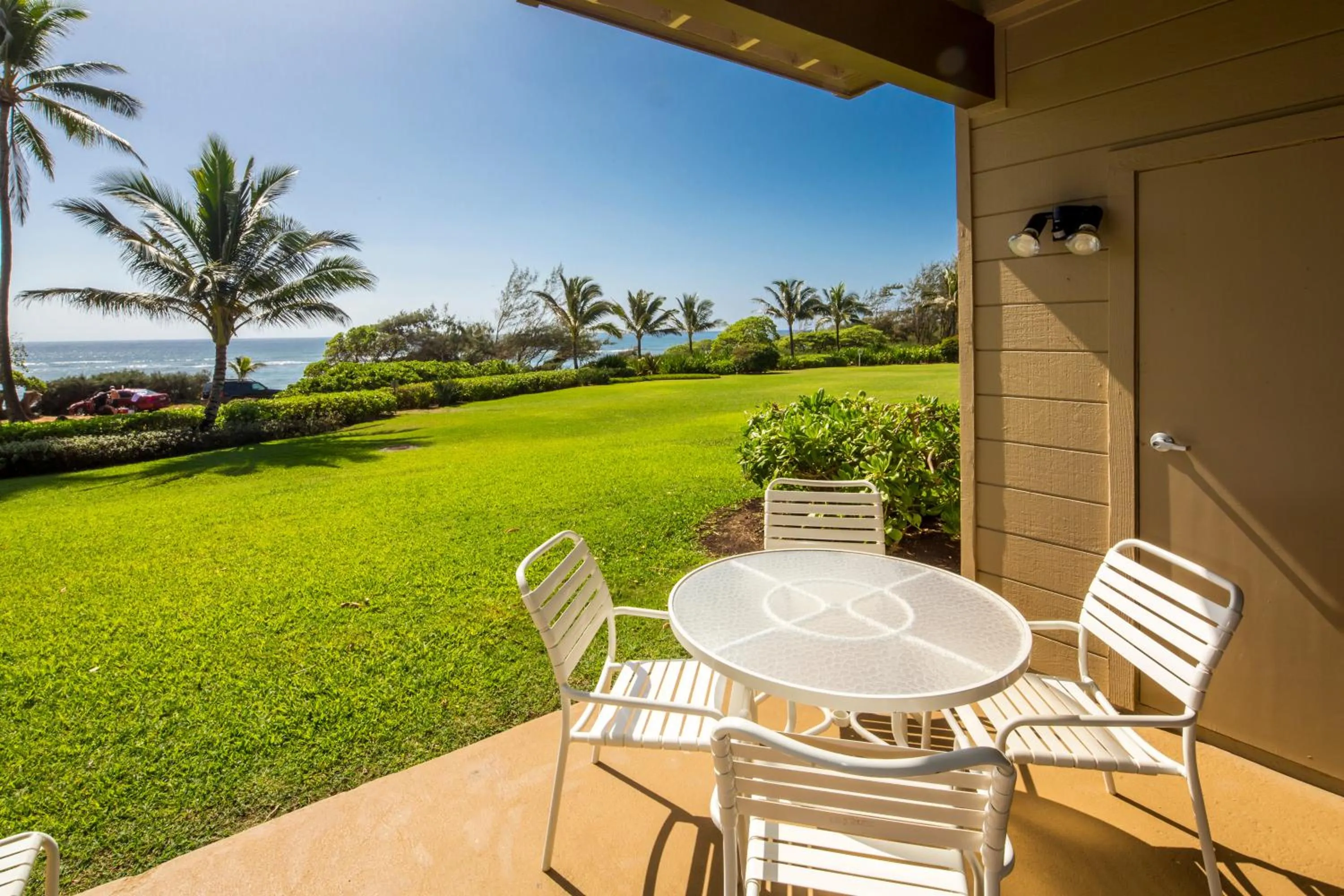 Balcony/Terrace in Castle Kaha Lani Resort