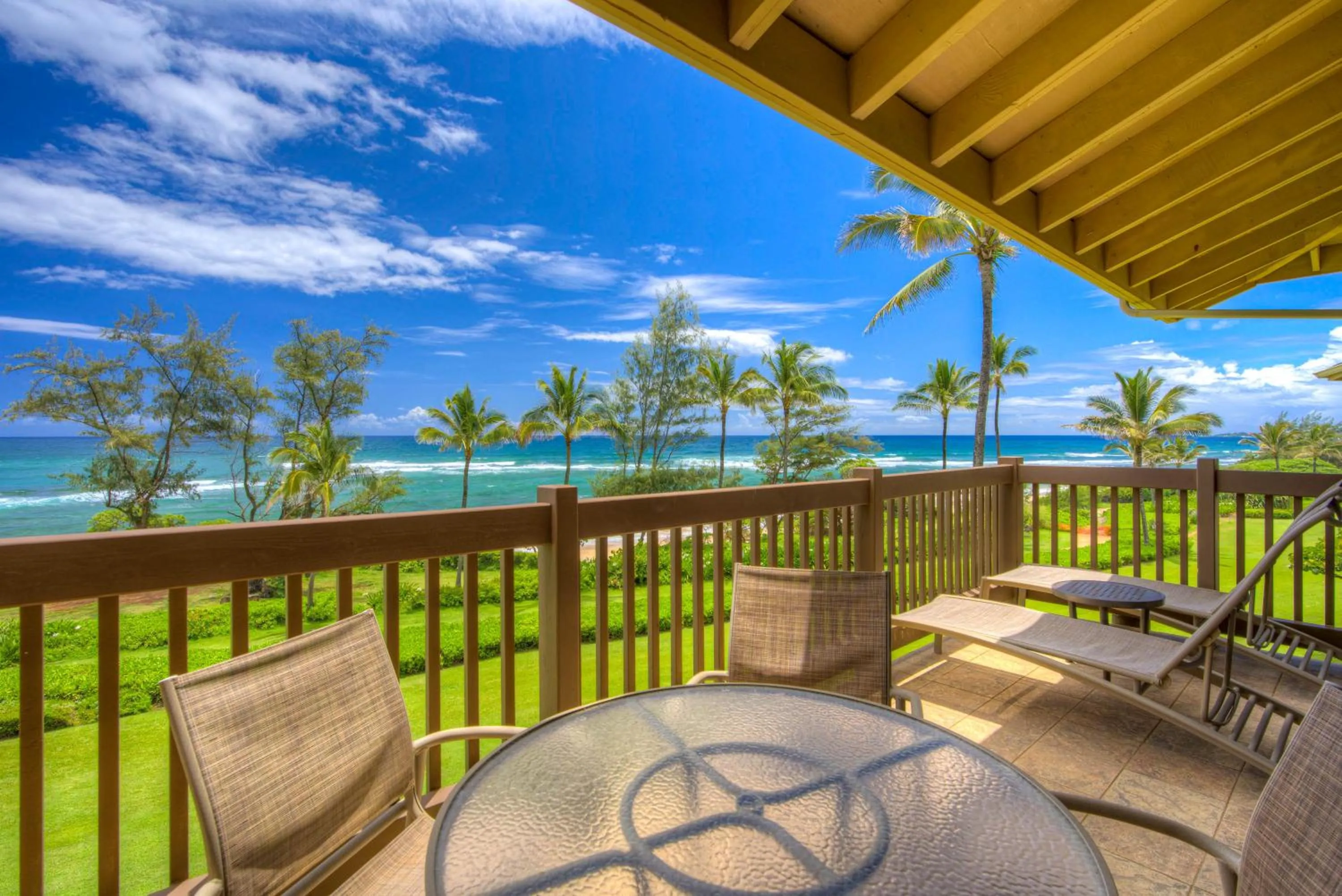 Balcony/Terrace in Castle Kaha Lani Resort