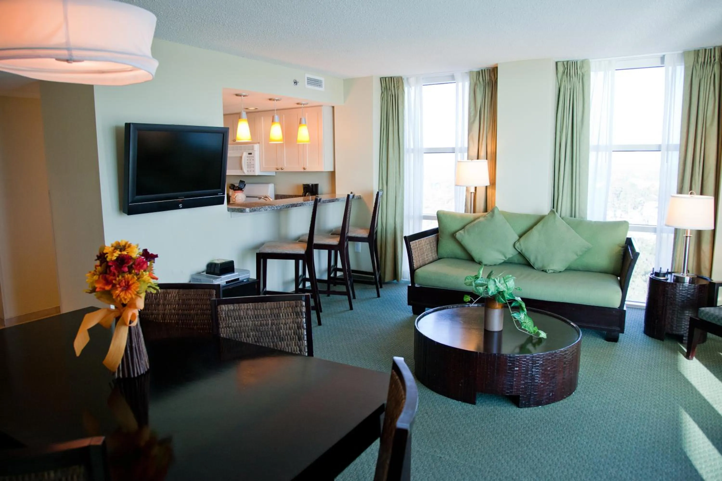 Living room in Seaside Resort