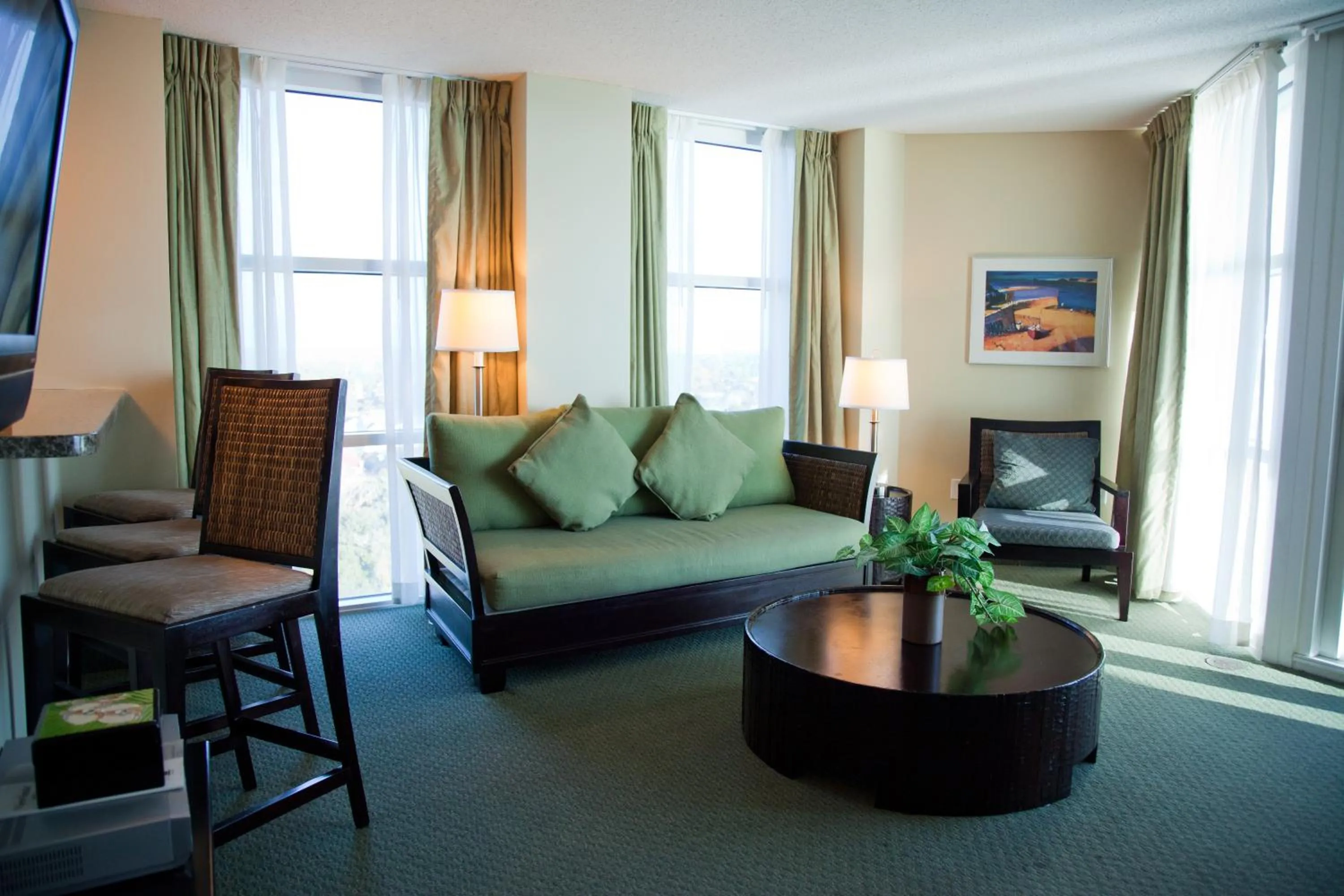 Living room in Seaside Resort