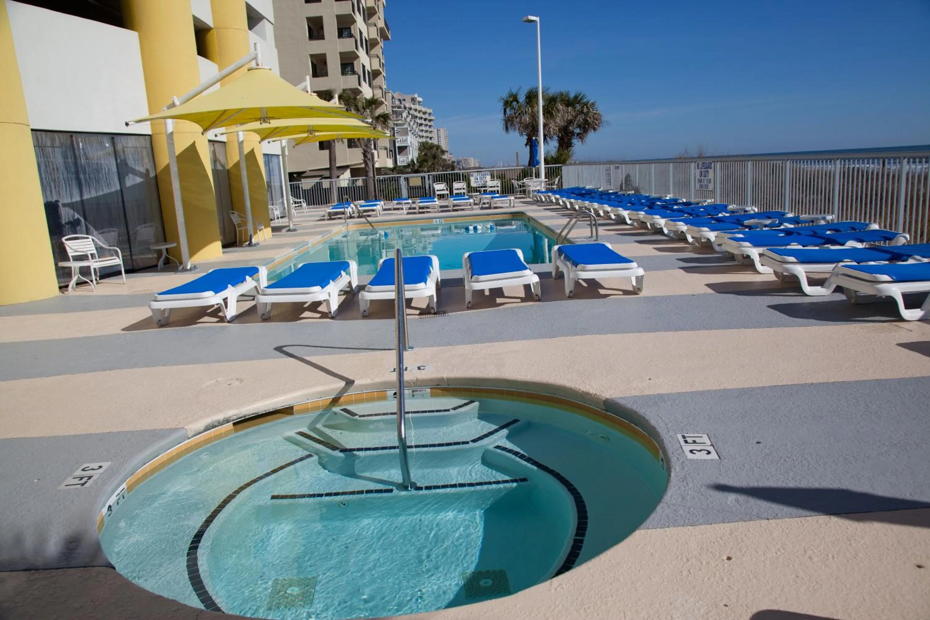 Swimming pool in Seaside Resort