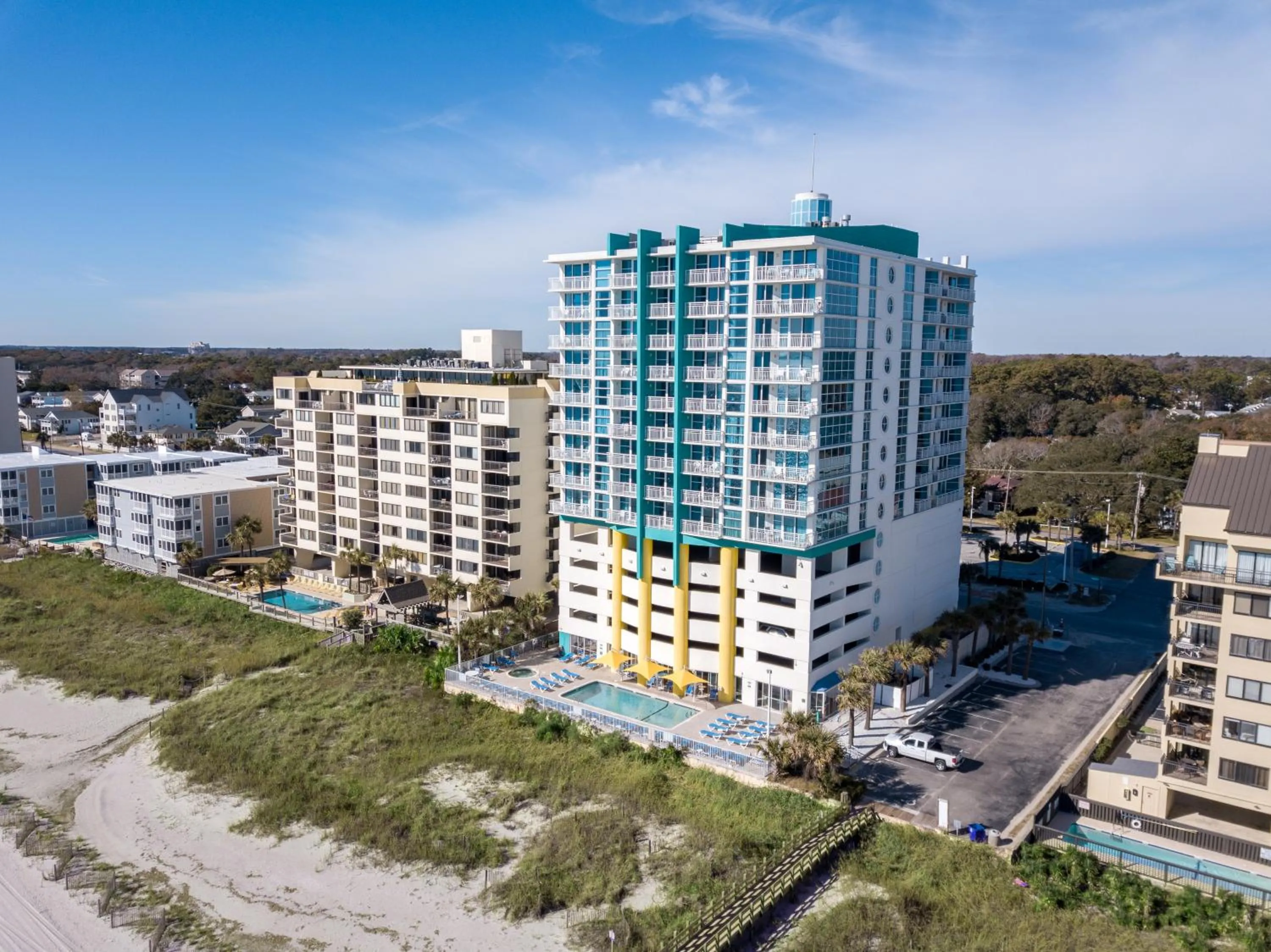 Natural landscape in Seaside Resort