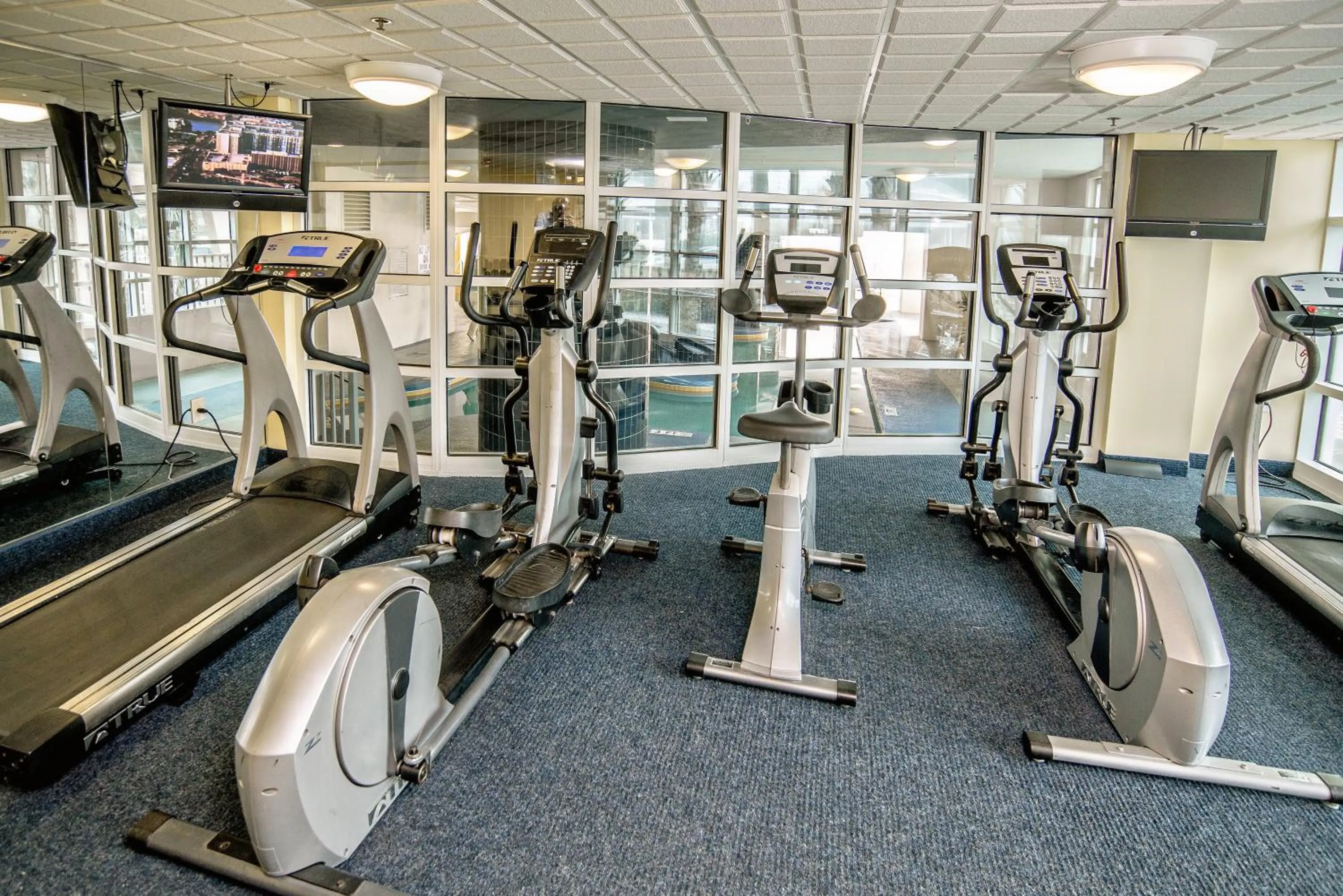 Fitness centre/facilities in Seaside Resort