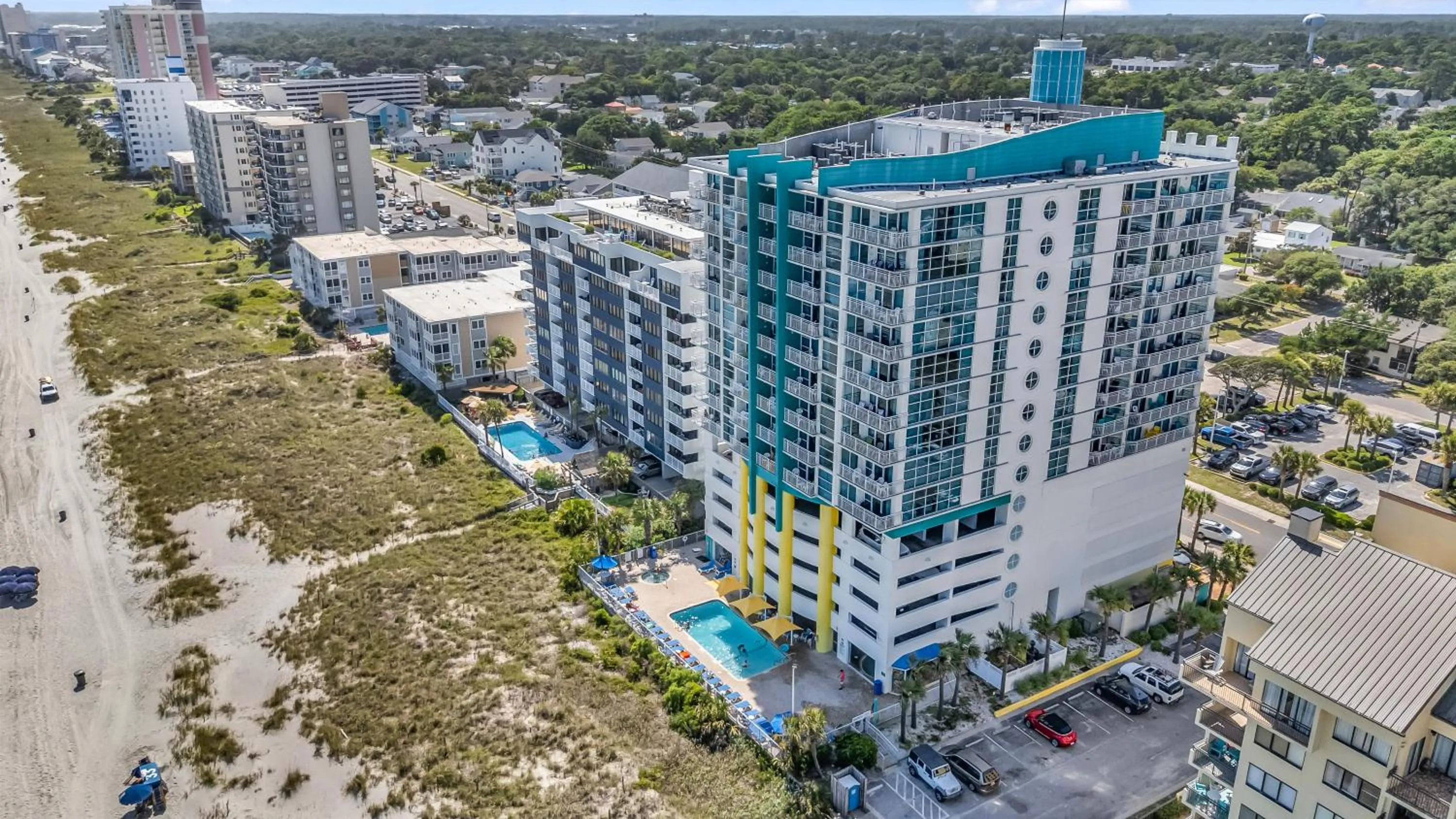 Property building in Seaside Resort