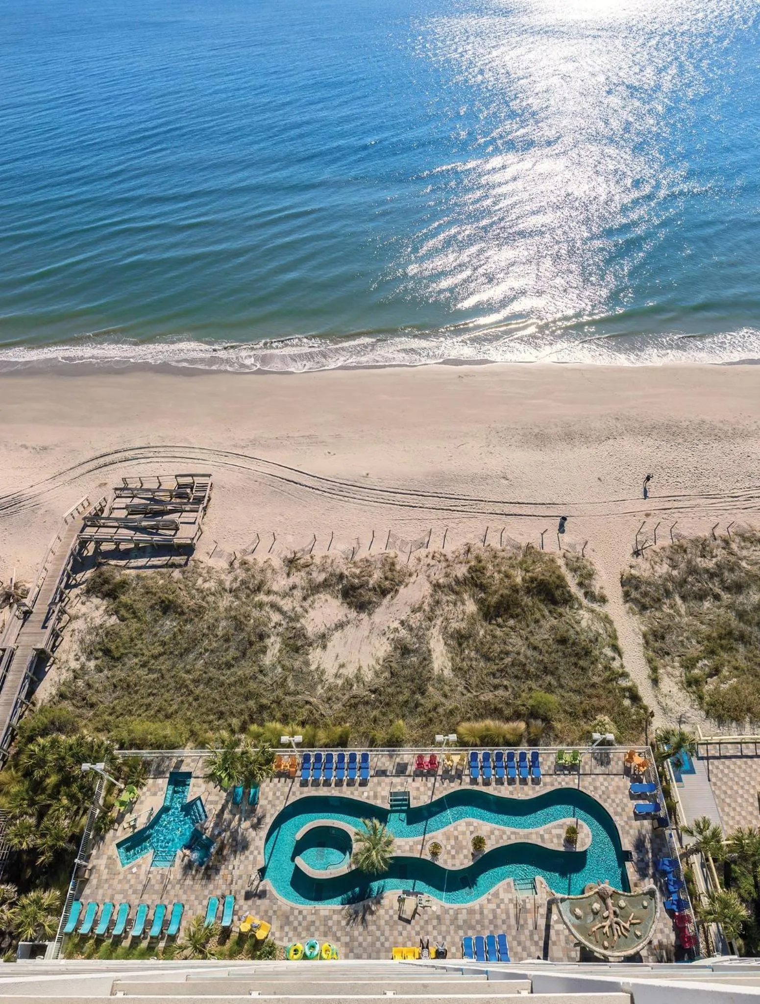 Swimming pool in Club Wyndham Towers on the Grove