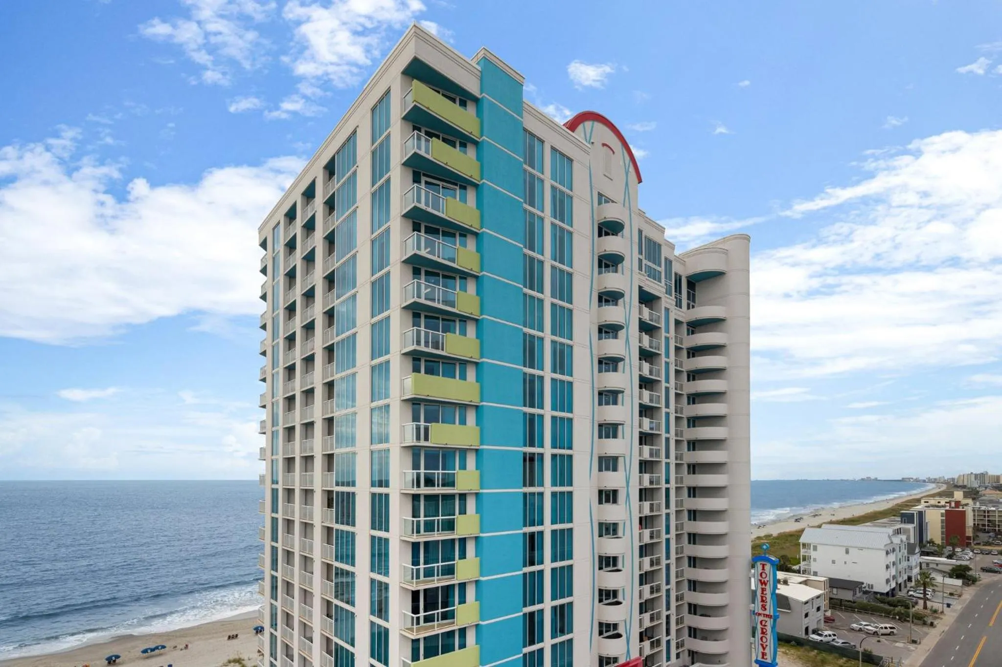 Property building in Club Wyndham Towers on the Grove