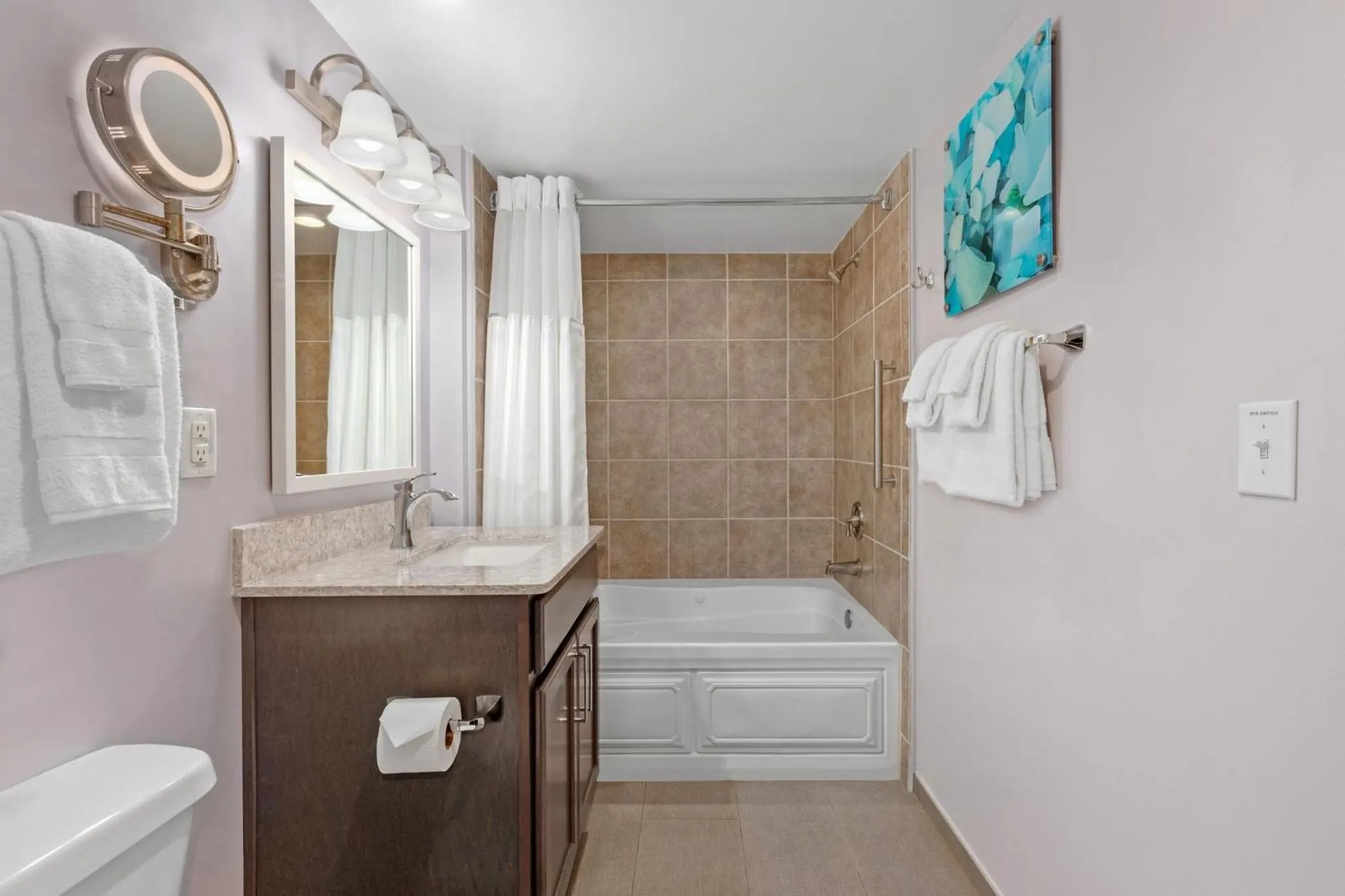 Bathroom in Club Wyndham Towers on the Grove