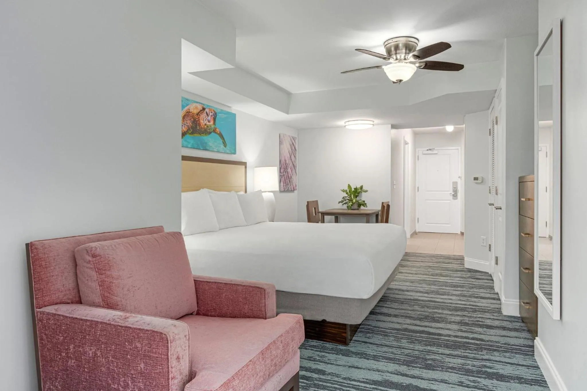 Fitness centre/facilities, Bed in Club Wyndham Towers on the Grove