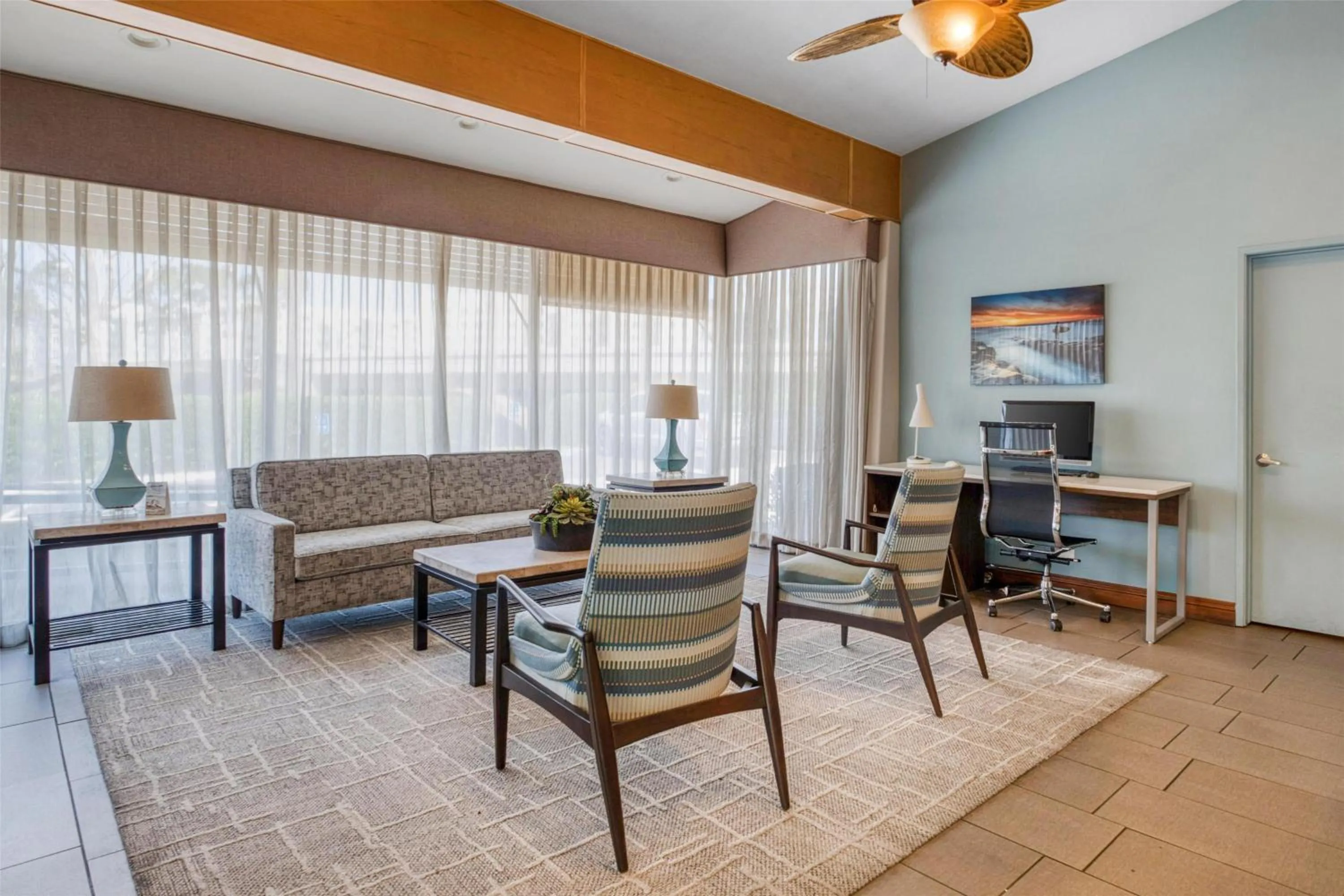 Lobby or reception in Best Western Seven Seas