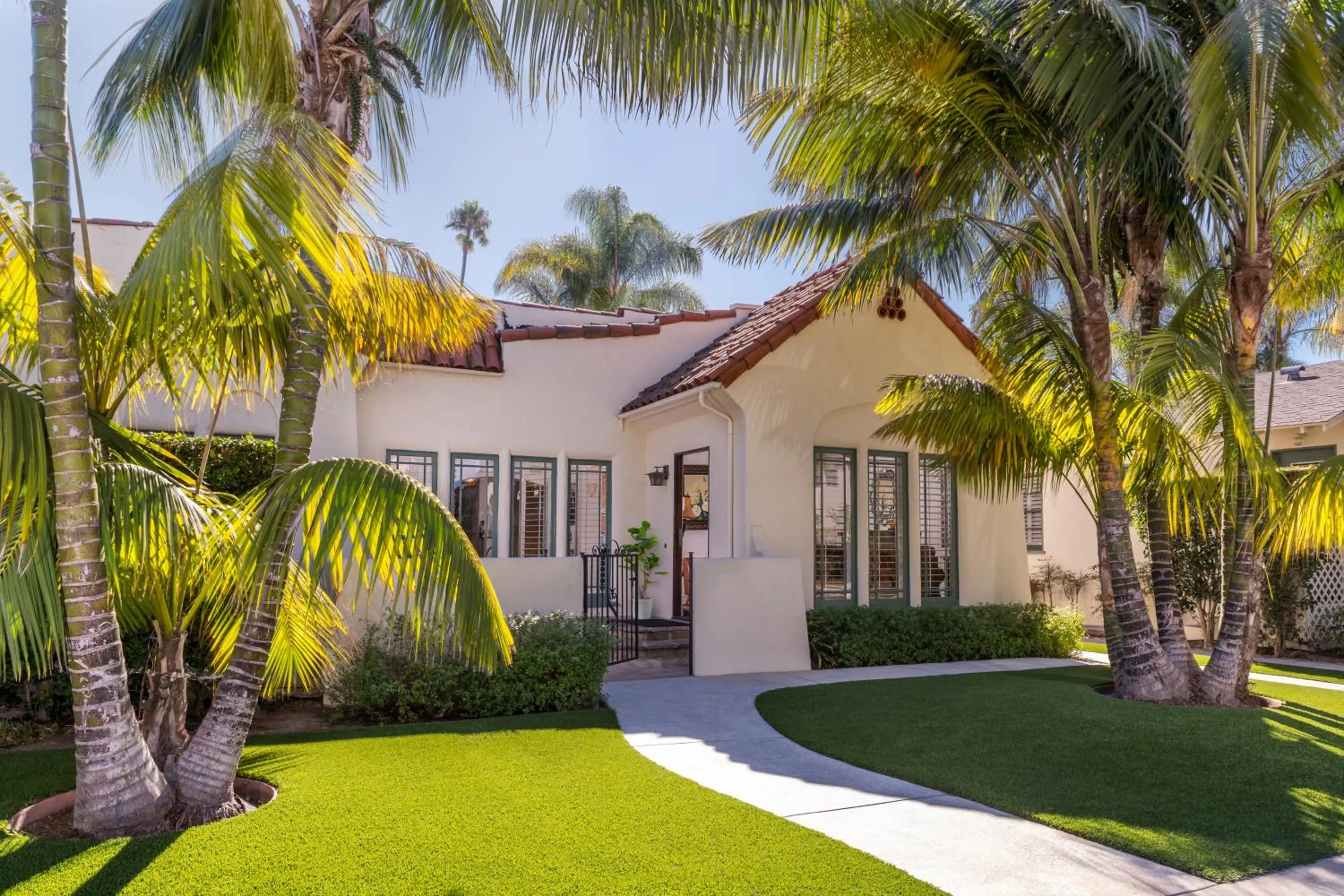 Patio in The Eagle Inn