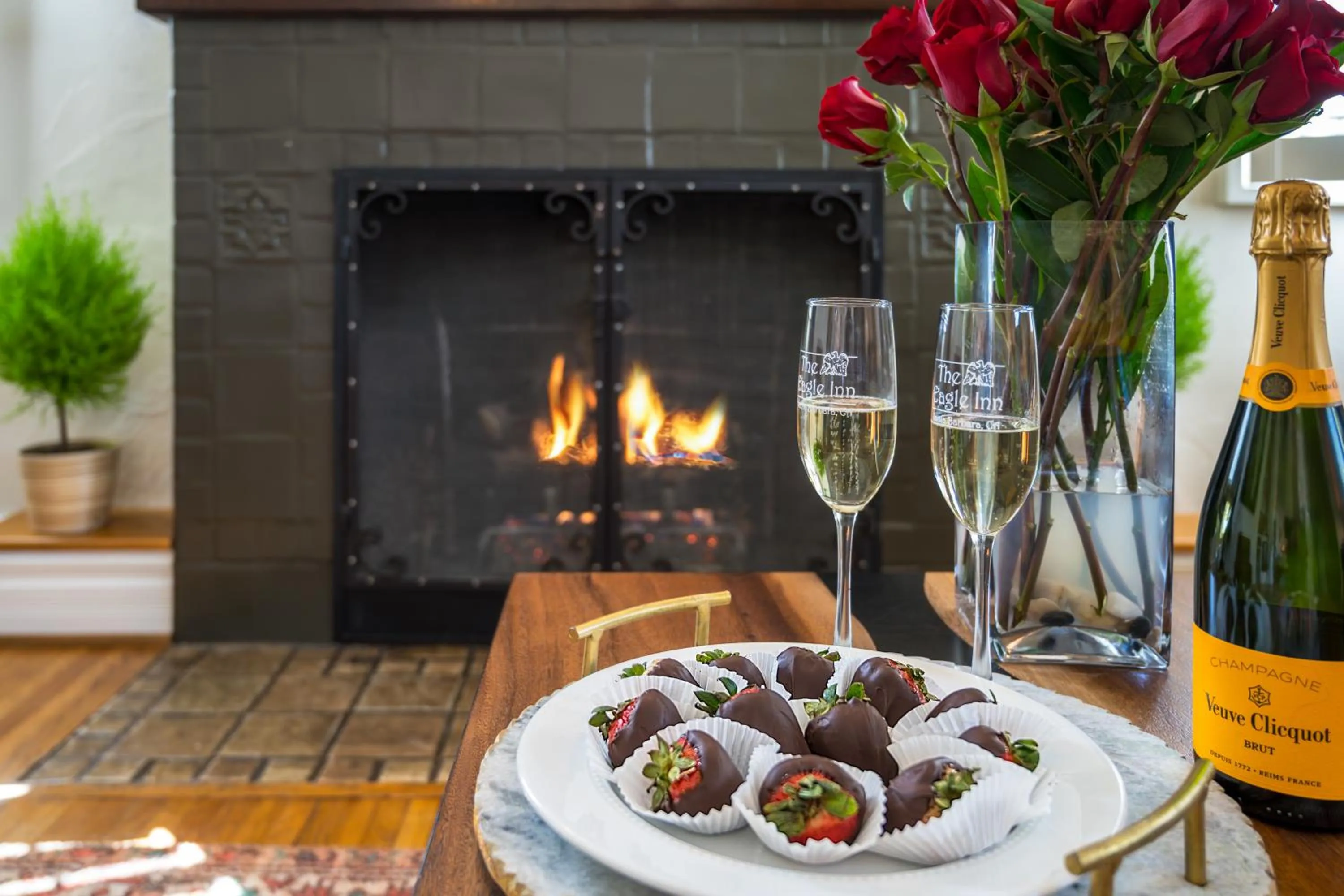 Food and drinks in The Eagle Inn