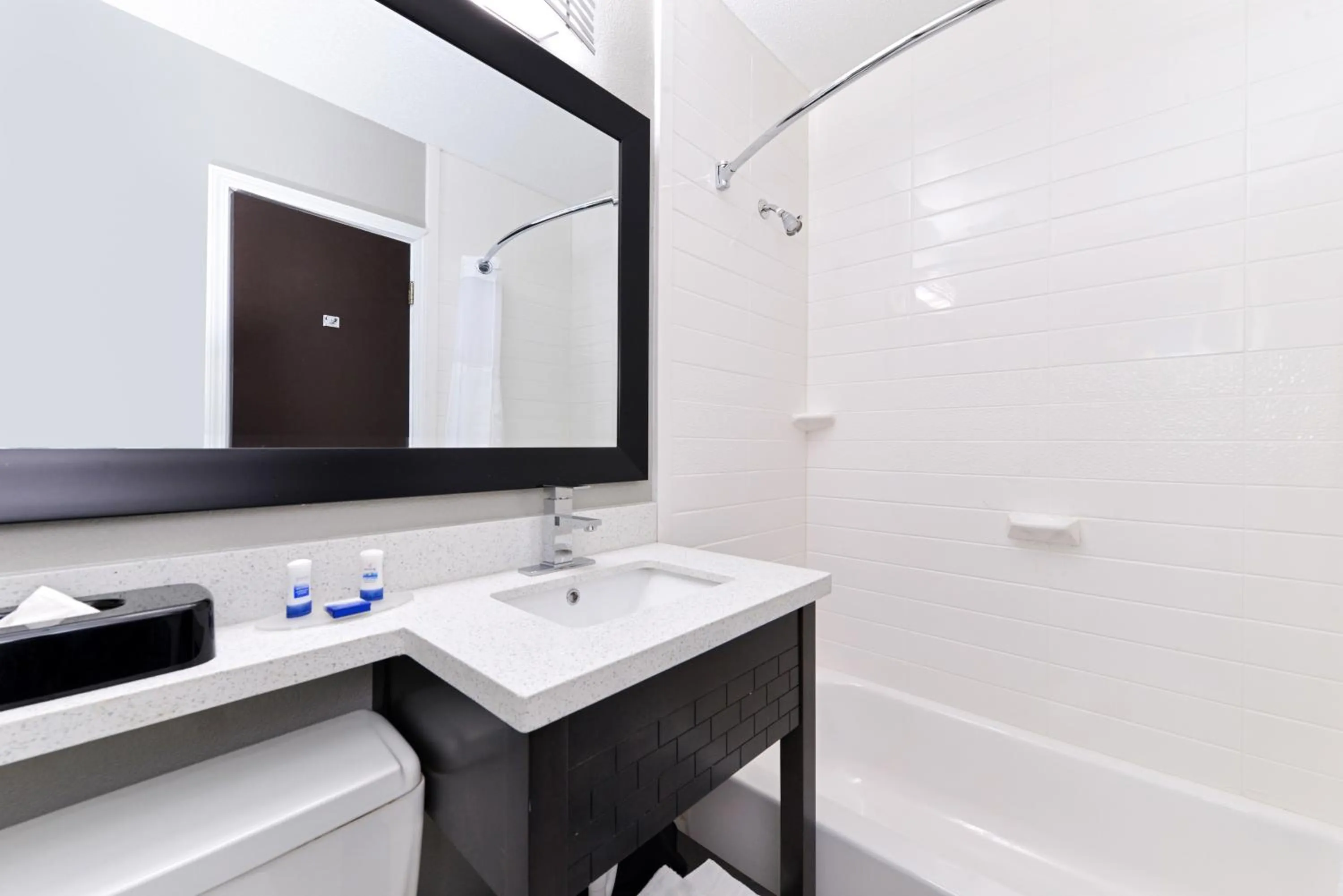 Bathroom in Best Western at O'Hare