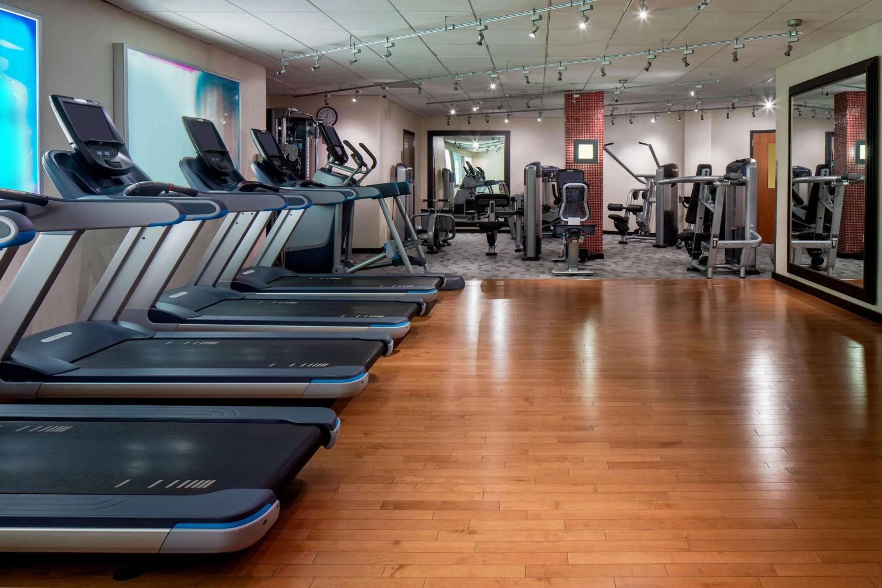 Fitness centre/facilities in Hyatt Regency Crystal City at Reagan National Airport