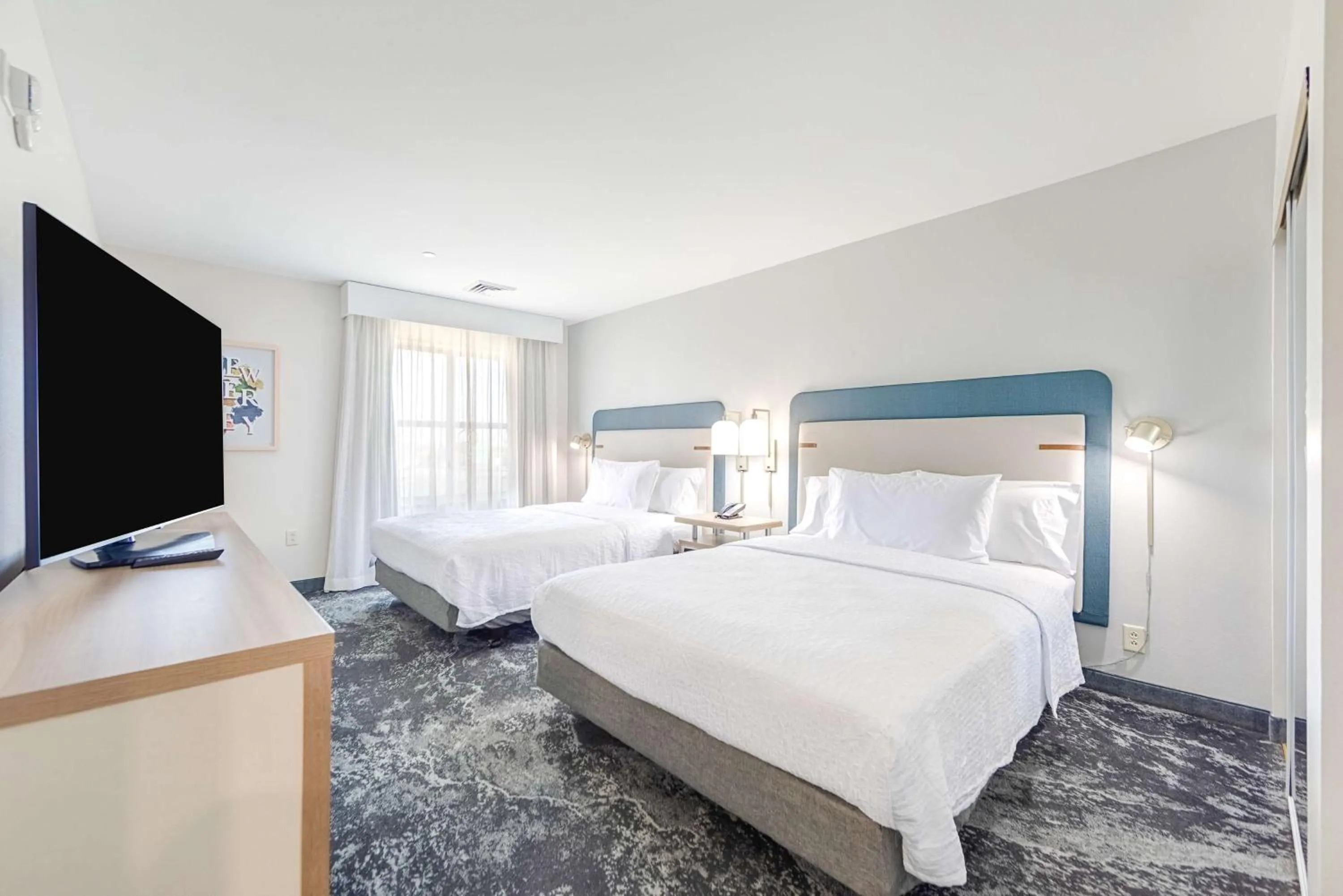 Bed in Homewood Suites by Hilton East Rutherford - Meadowlands, NJ