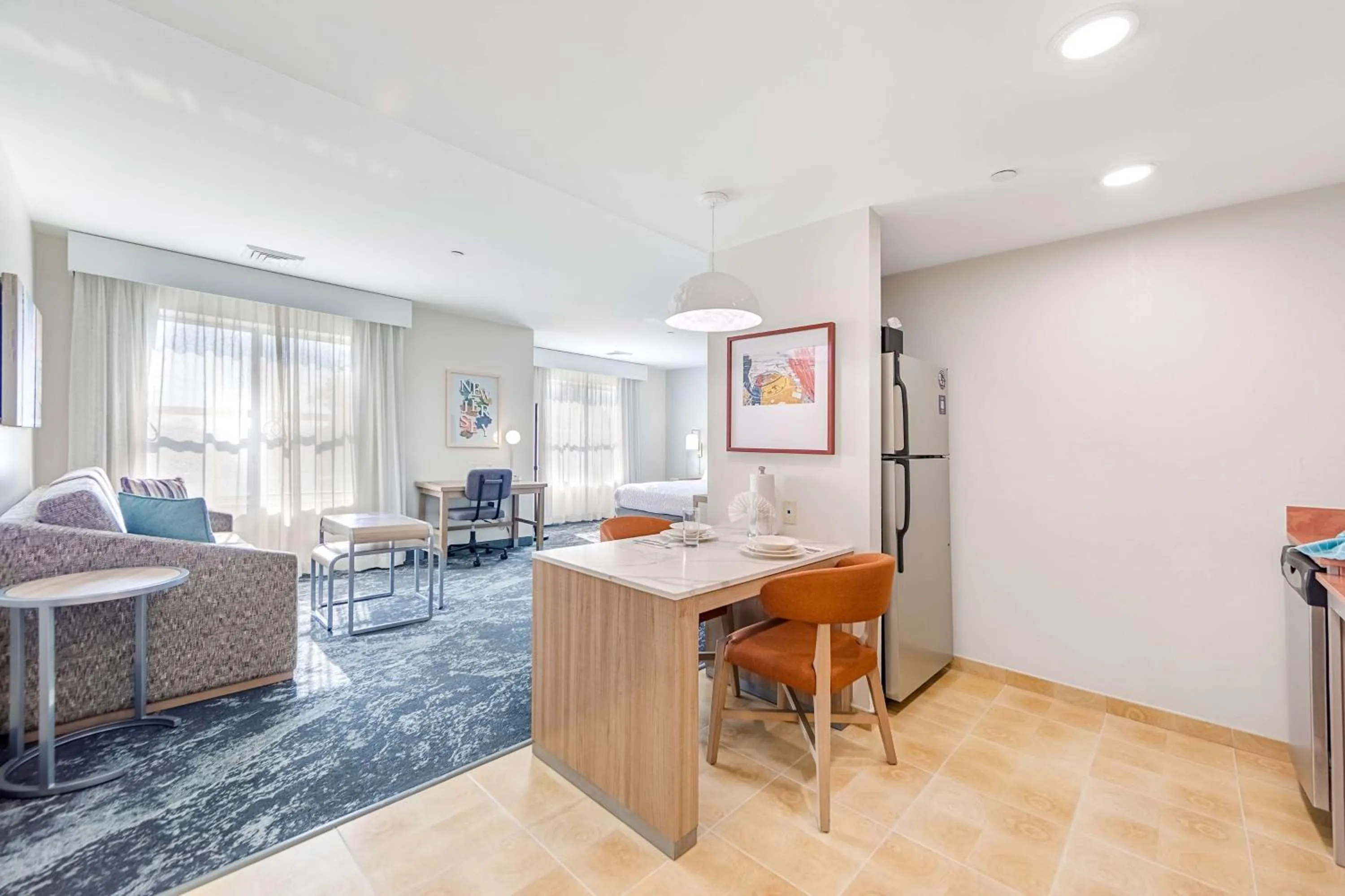 Photo of the whole room in Homewood Suites by Hilton East Rutherford - Meadowlands, NJ