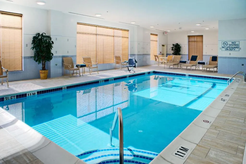 Swimming pool in Homewood Suites by Hilton East Rutherford - Meadowlands, NJ