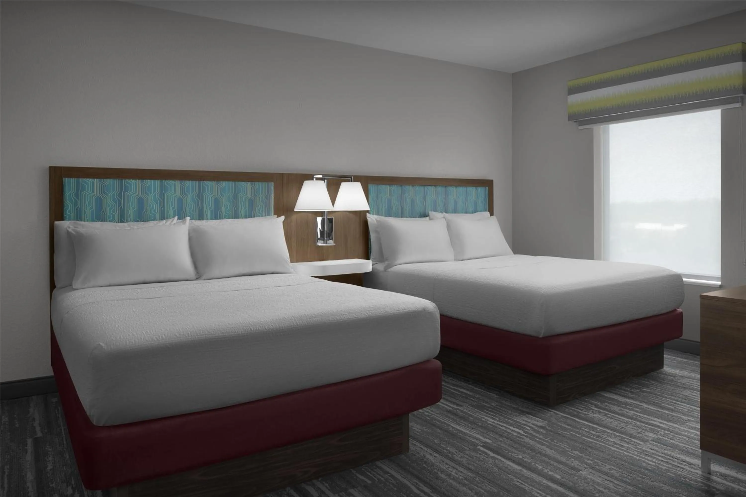 Bed in Hampton Inn & Suites Jacksonville South - Bartram Park