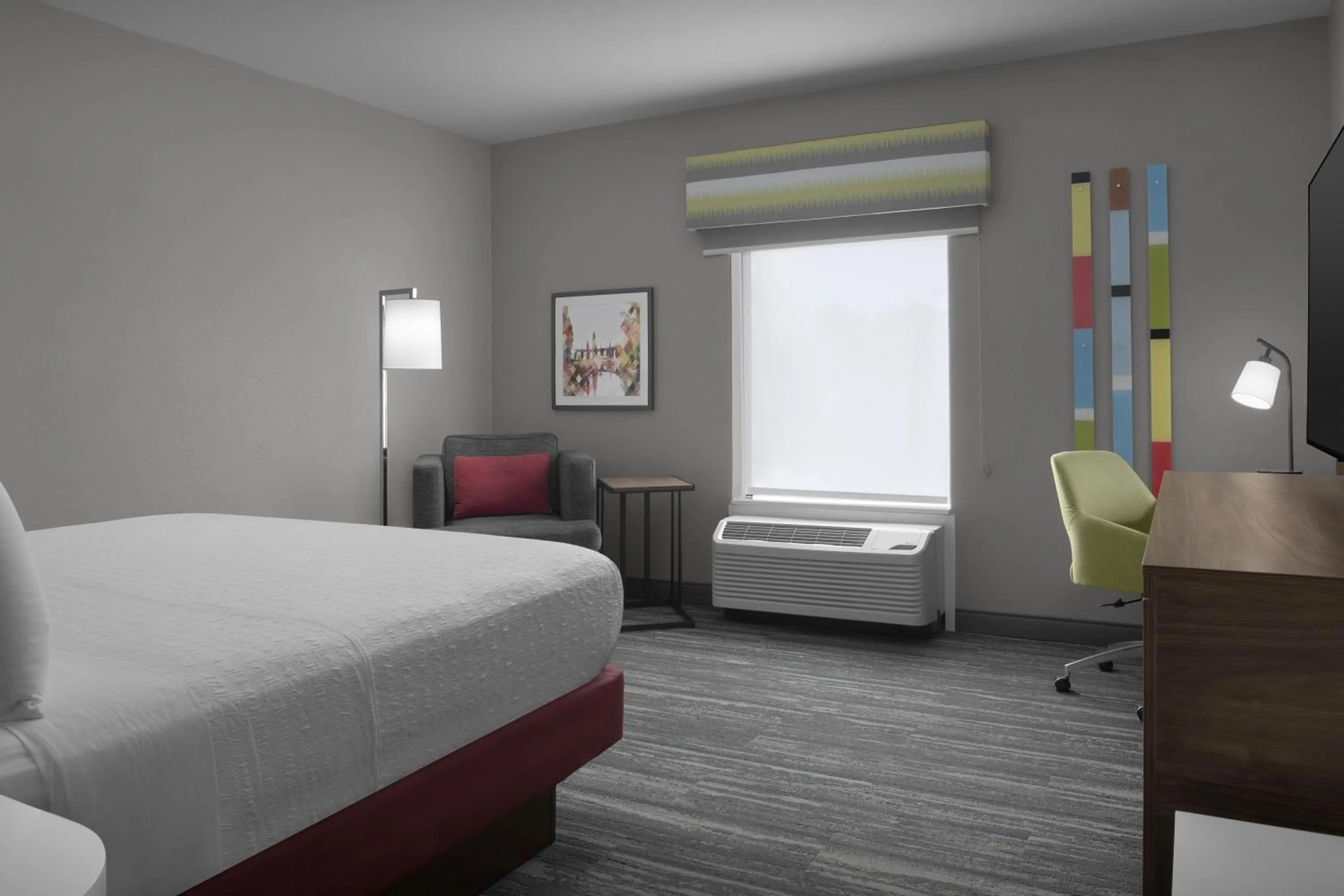 Bed in Hampton Inn & Suites Jacksonville South - Bartram Park