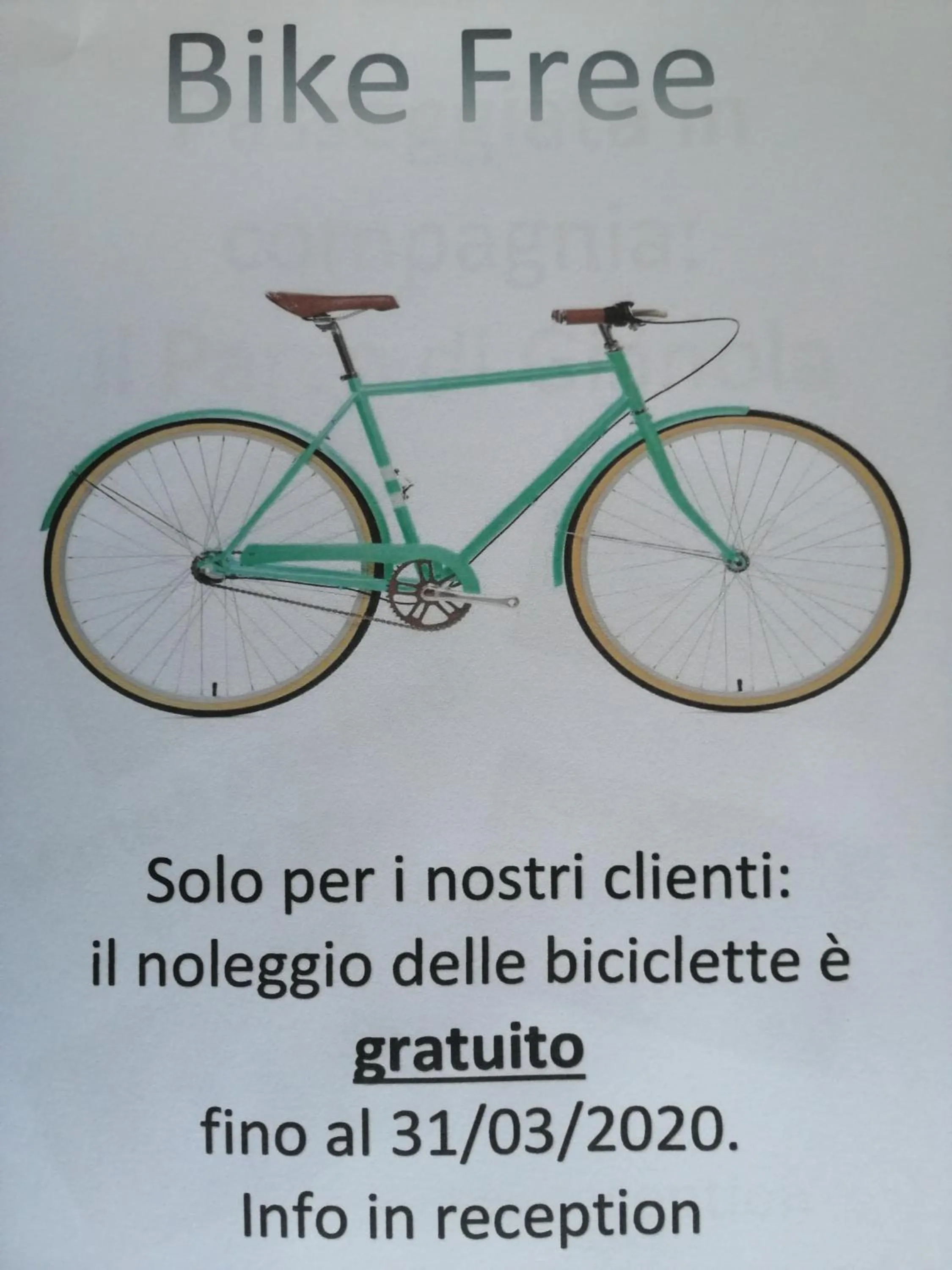 Cycling in Il Girasole Formia Guesthouse rooms