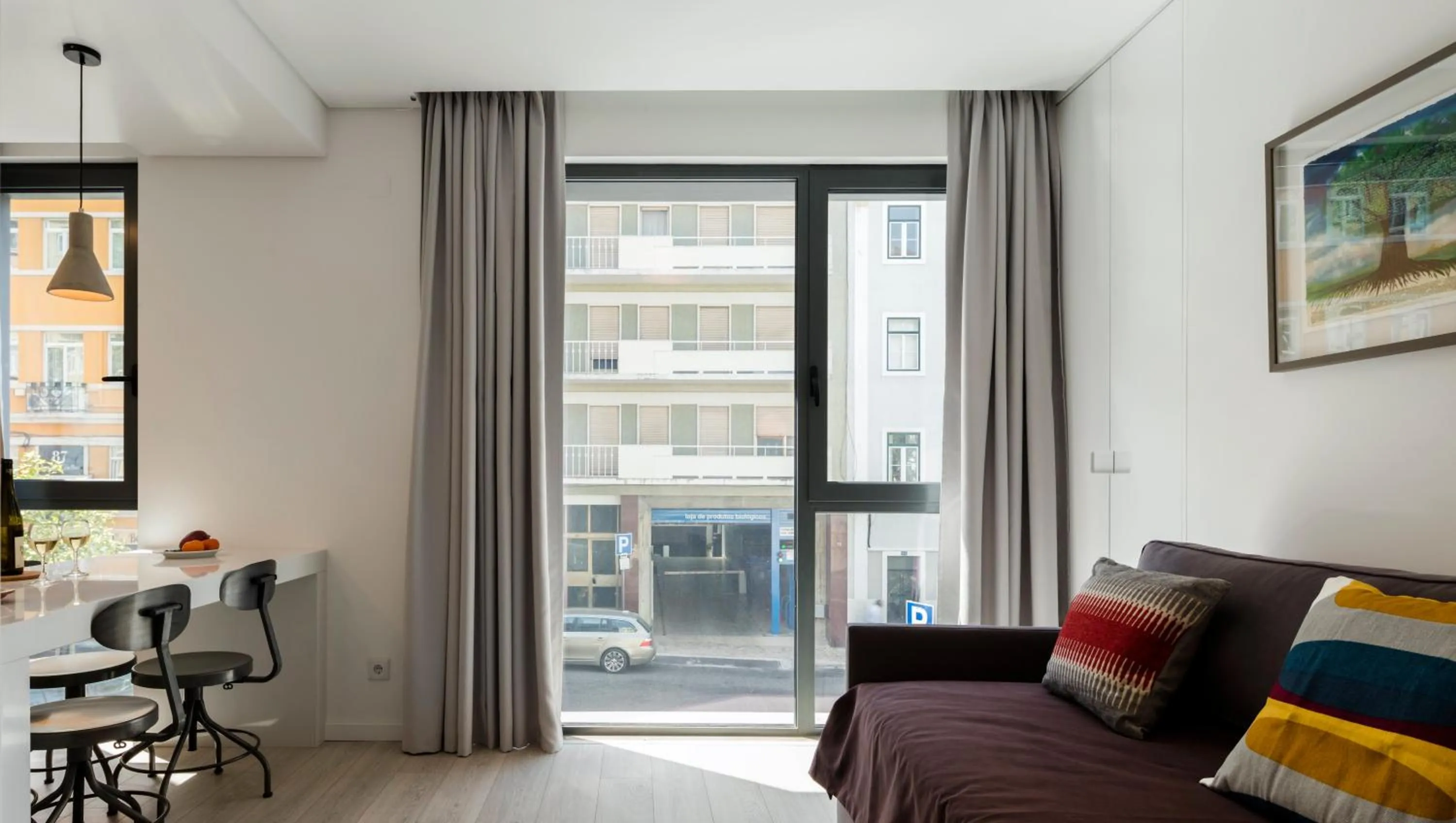 Seating area in Lisbon Serviced Apartments - Parque