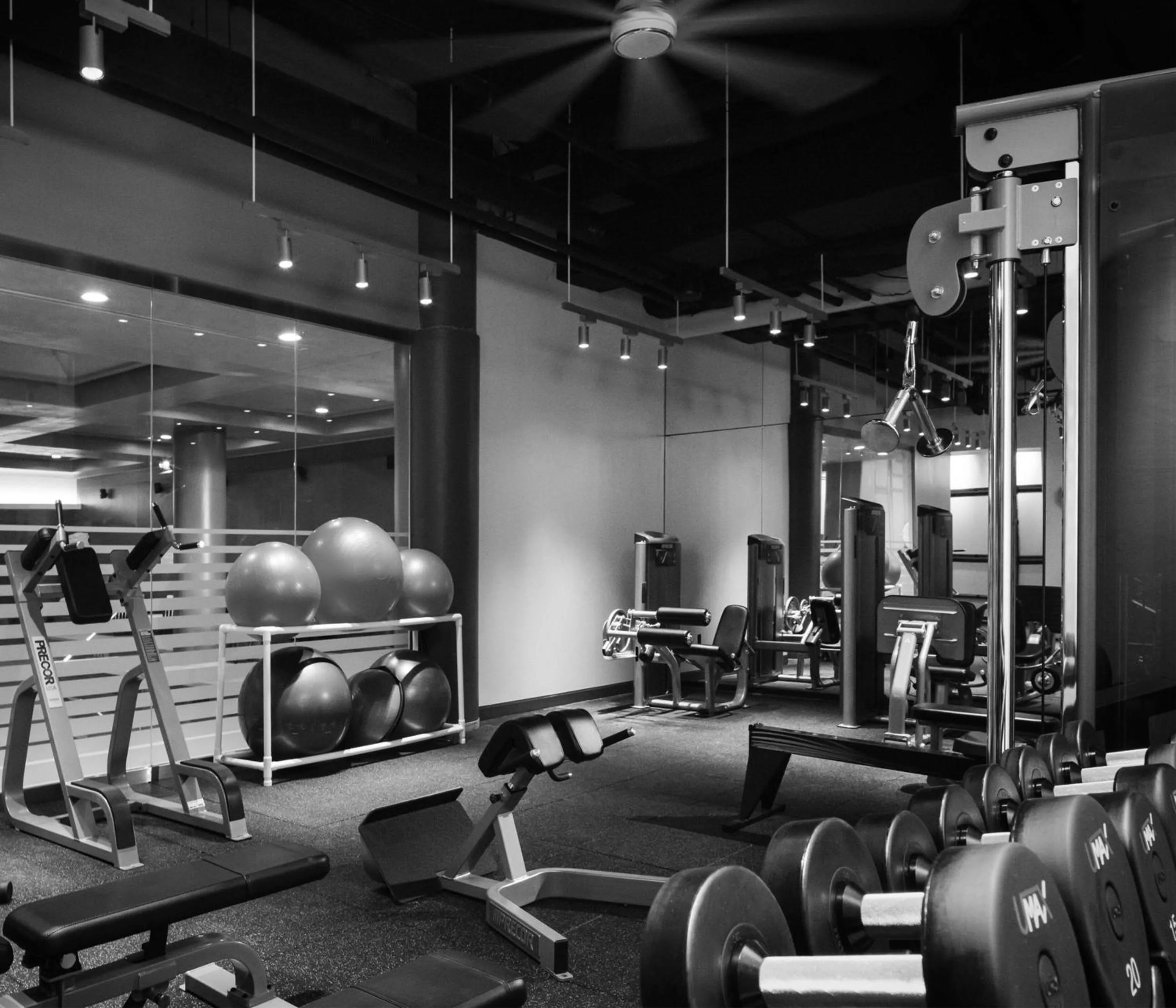 Fitness centre/facilities in The Logan Philadelphia, Curio Collection by Hilton