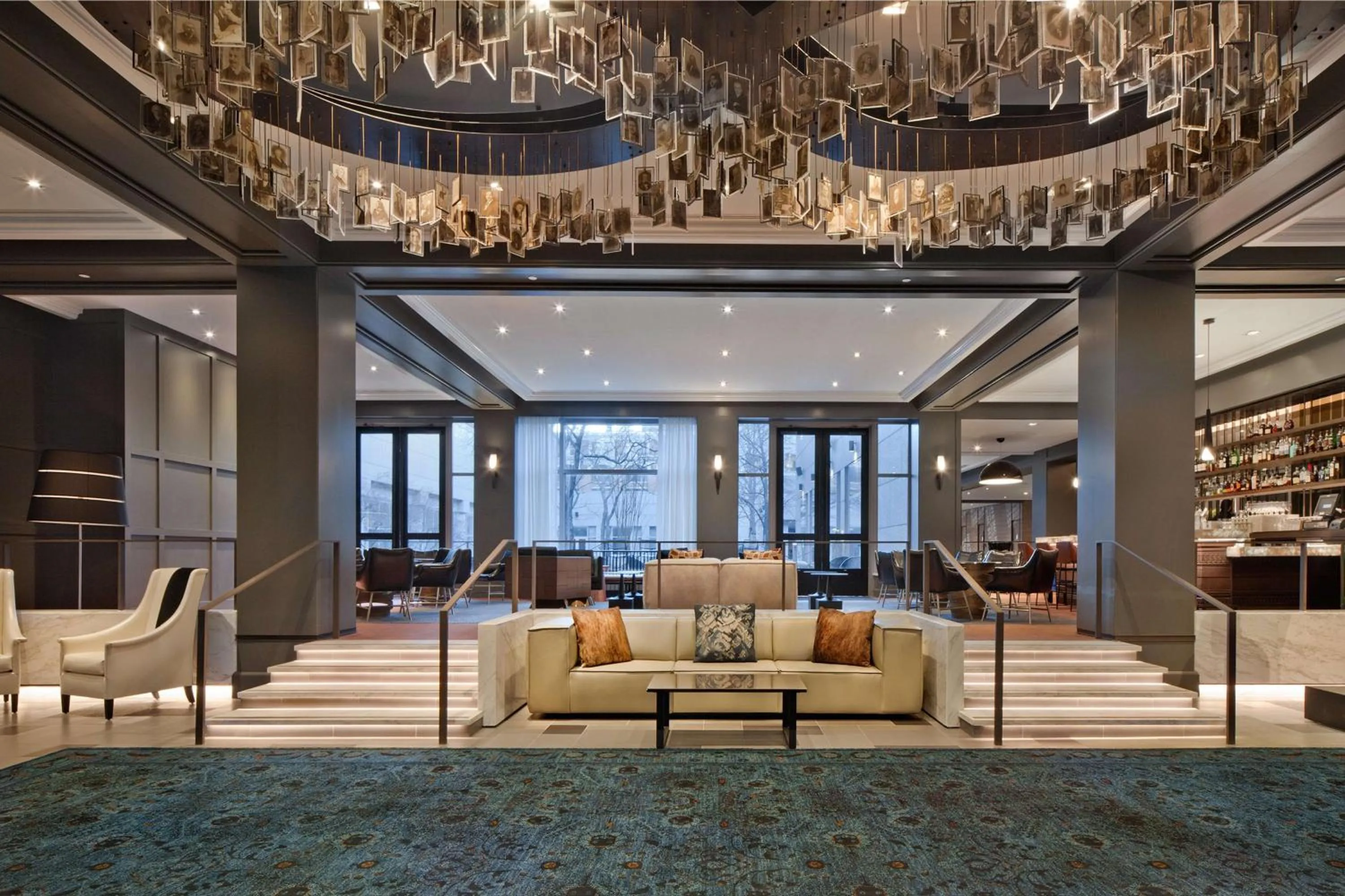 Lobby or reception in The Logan Philadelphia, Curio Collection by Hilton