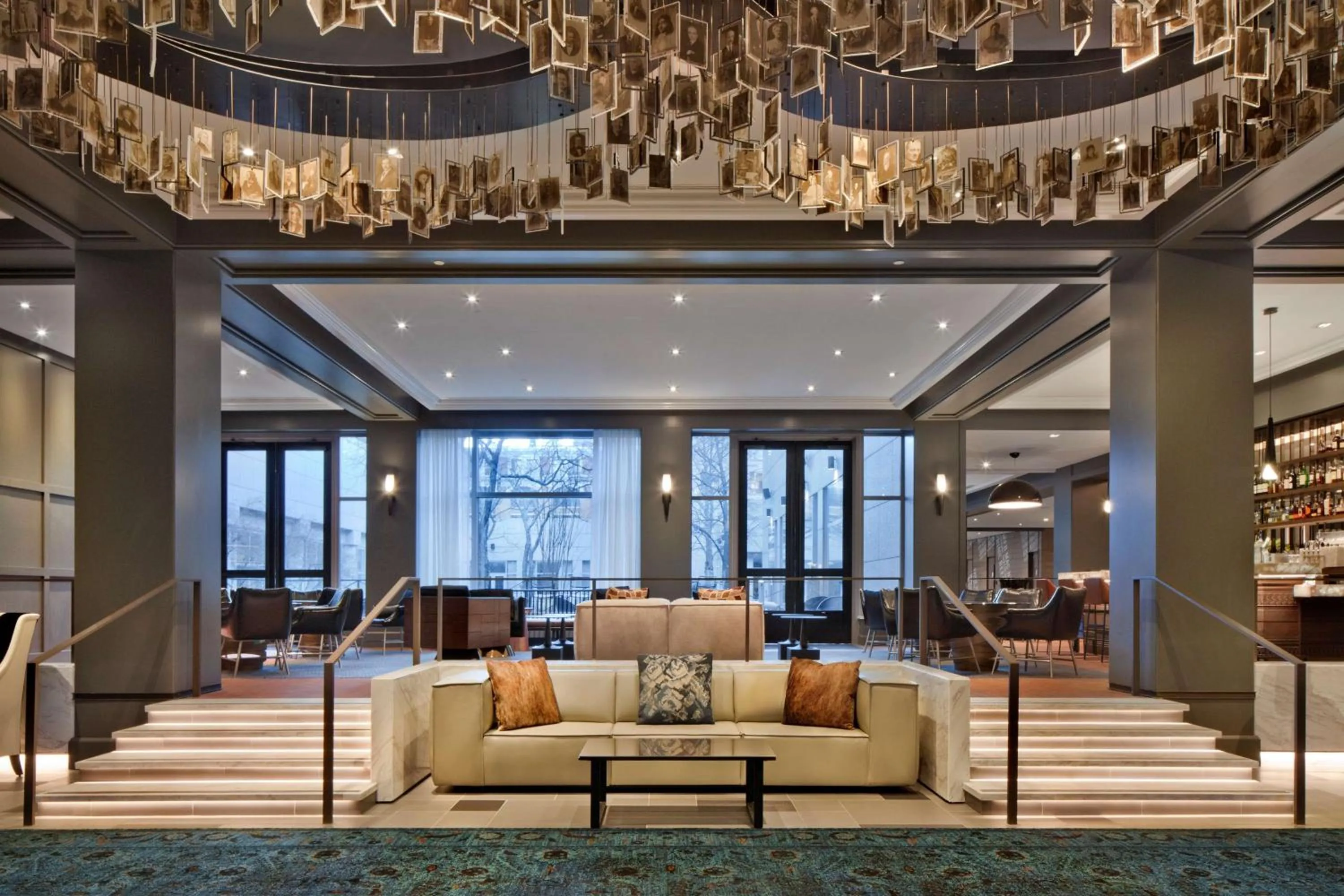 Lobby or reception in The Logan Philadelphia, Curio Collection by Hilton