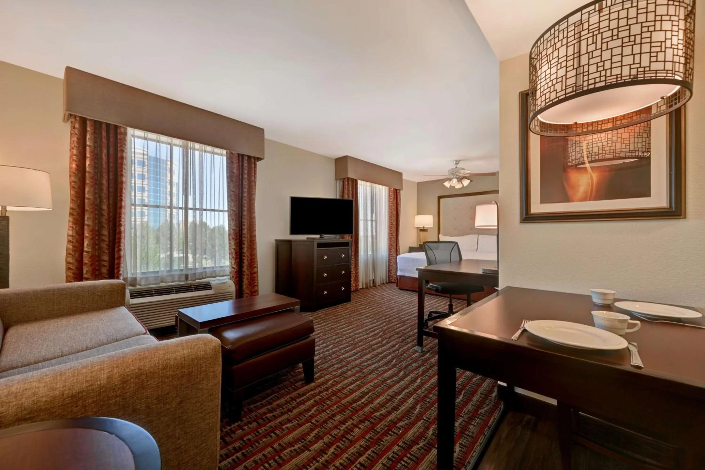 Living room in Homewood Suites by Hilton Denver Tech Center