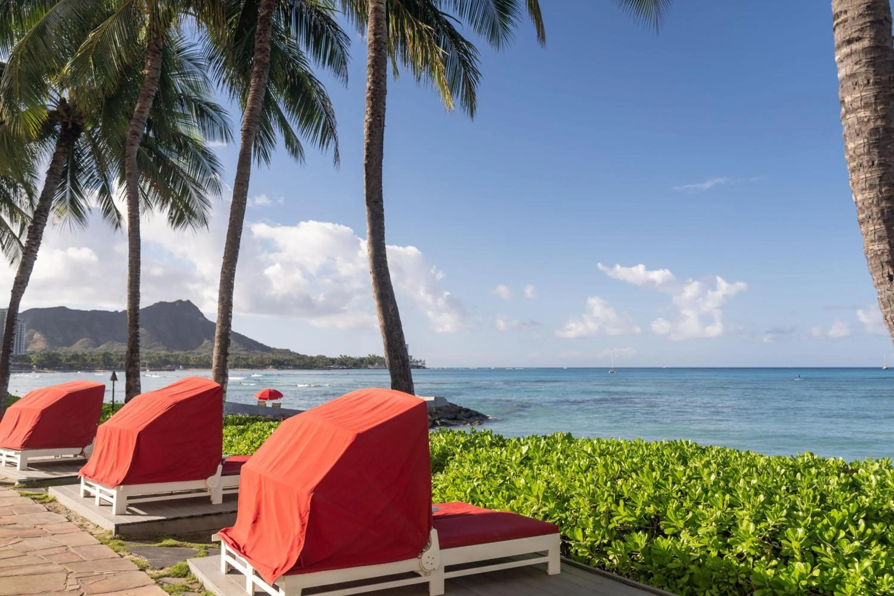 Swimming pool in Sheraton Waikiki Beach Resort