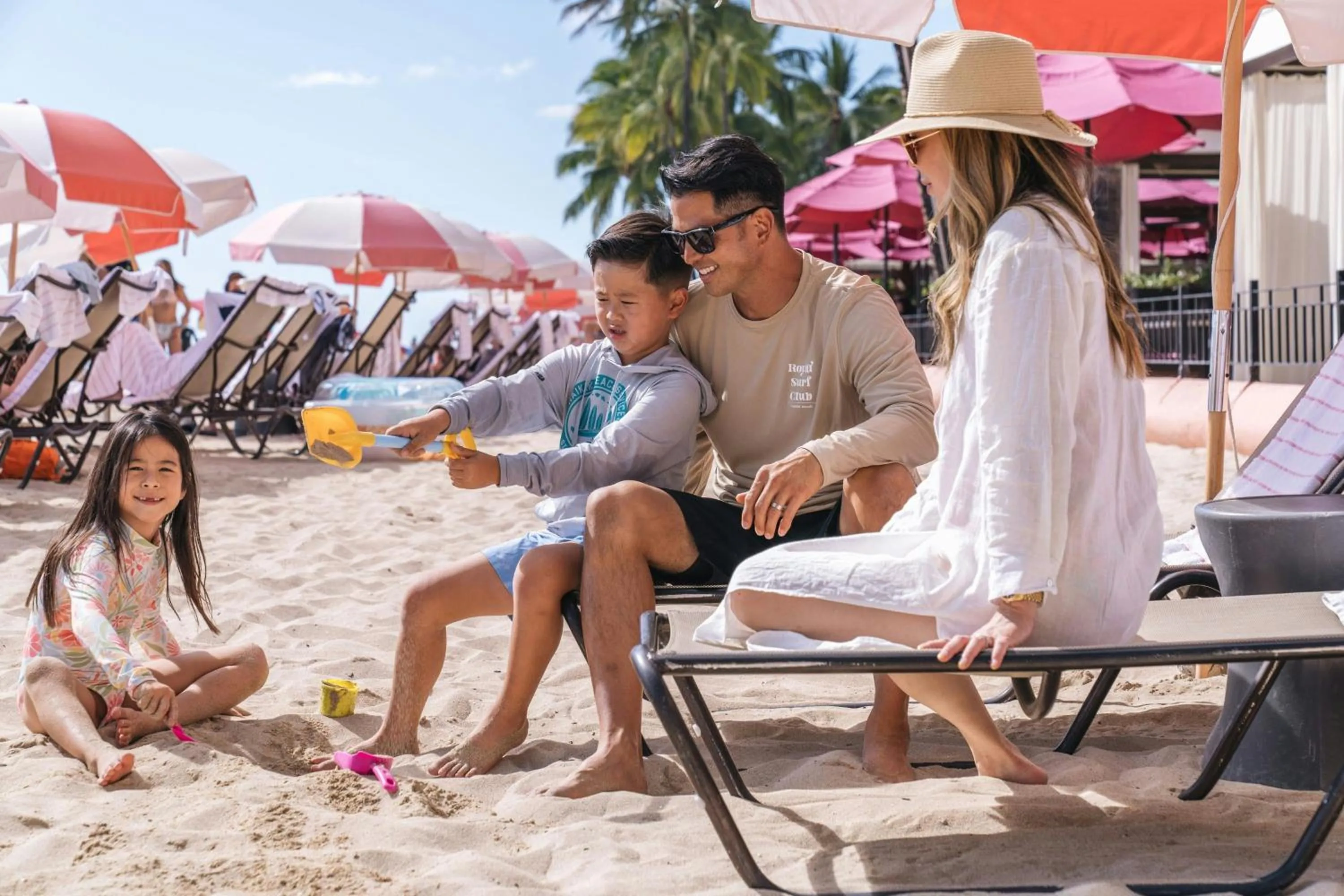Beach in The Royal Hawaiian, A Luxury Collection Resort, Waikiki