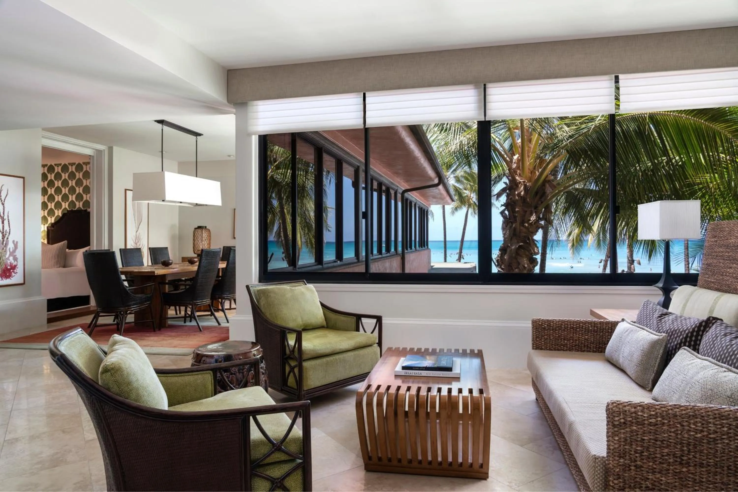 Living room in The Royal Hawaiian, A Luxury Collection Resort, Waikiki
