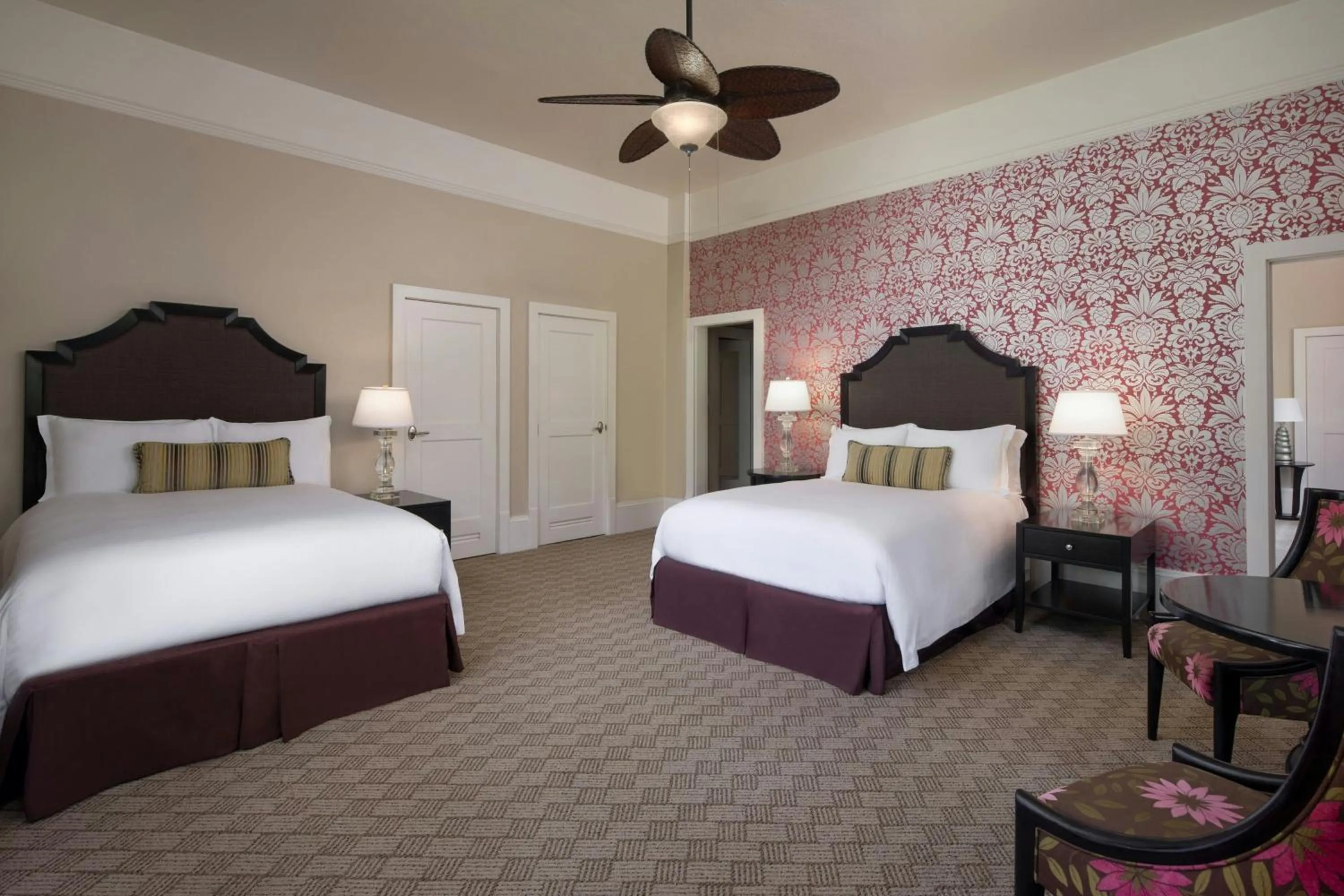 Photo of the whole room, Bed in The Royal Hawaiian, A Luxury Collection Resort, Waikiki