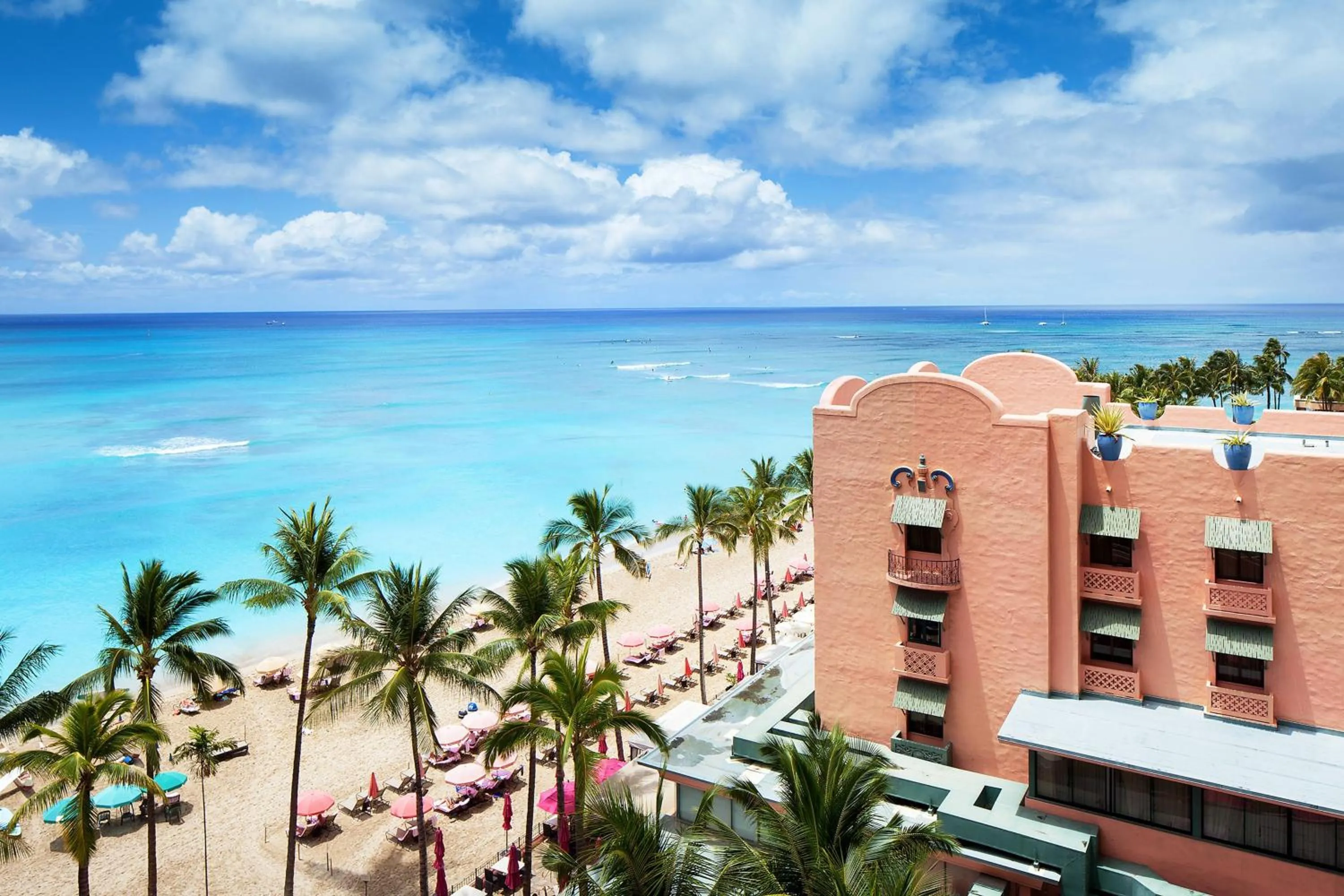 Property building in The Royal Hawaiian, A Luxury Collection Resort, Waikiki
