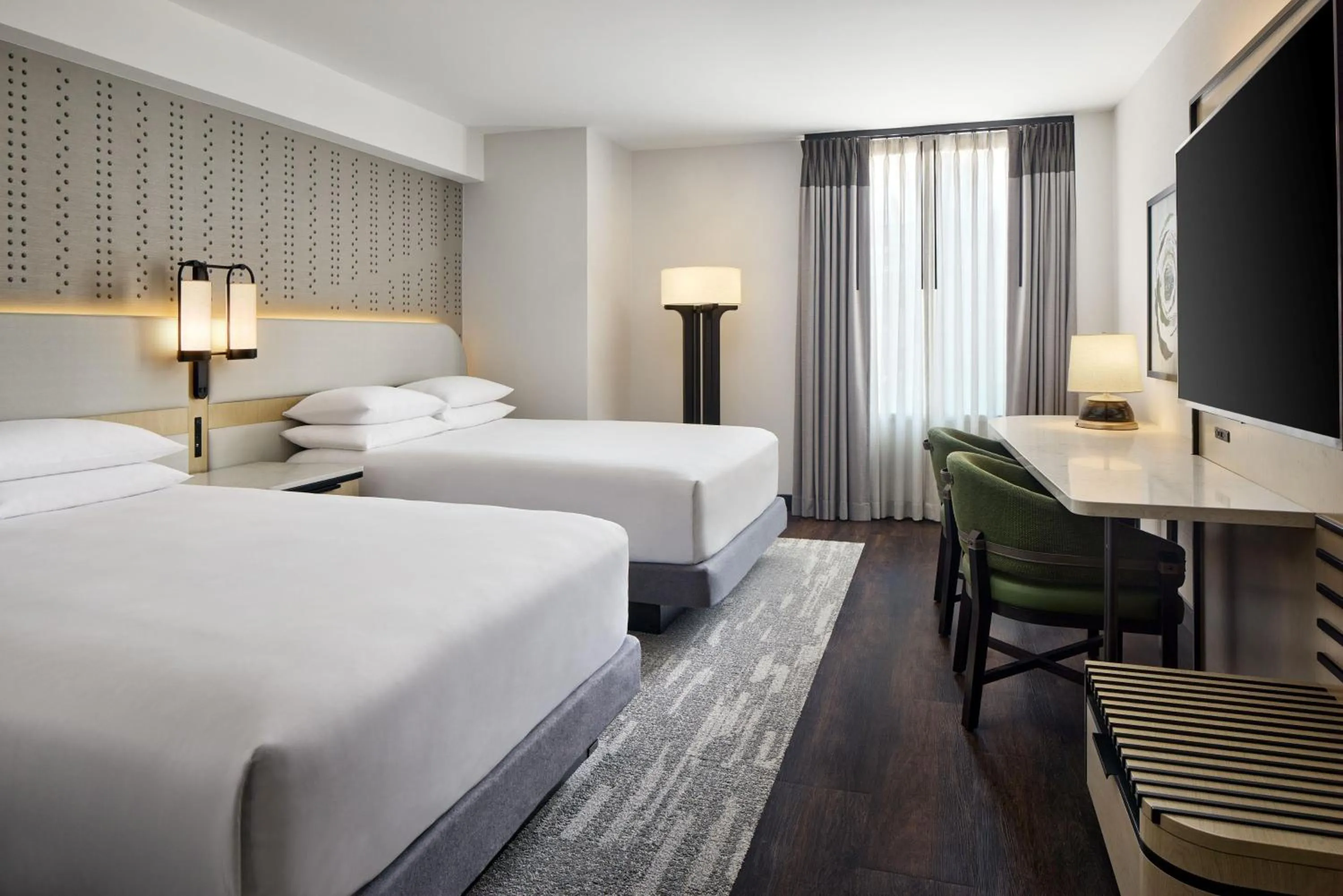 Bed in Hyatt Regency Washington on Capitol Hill