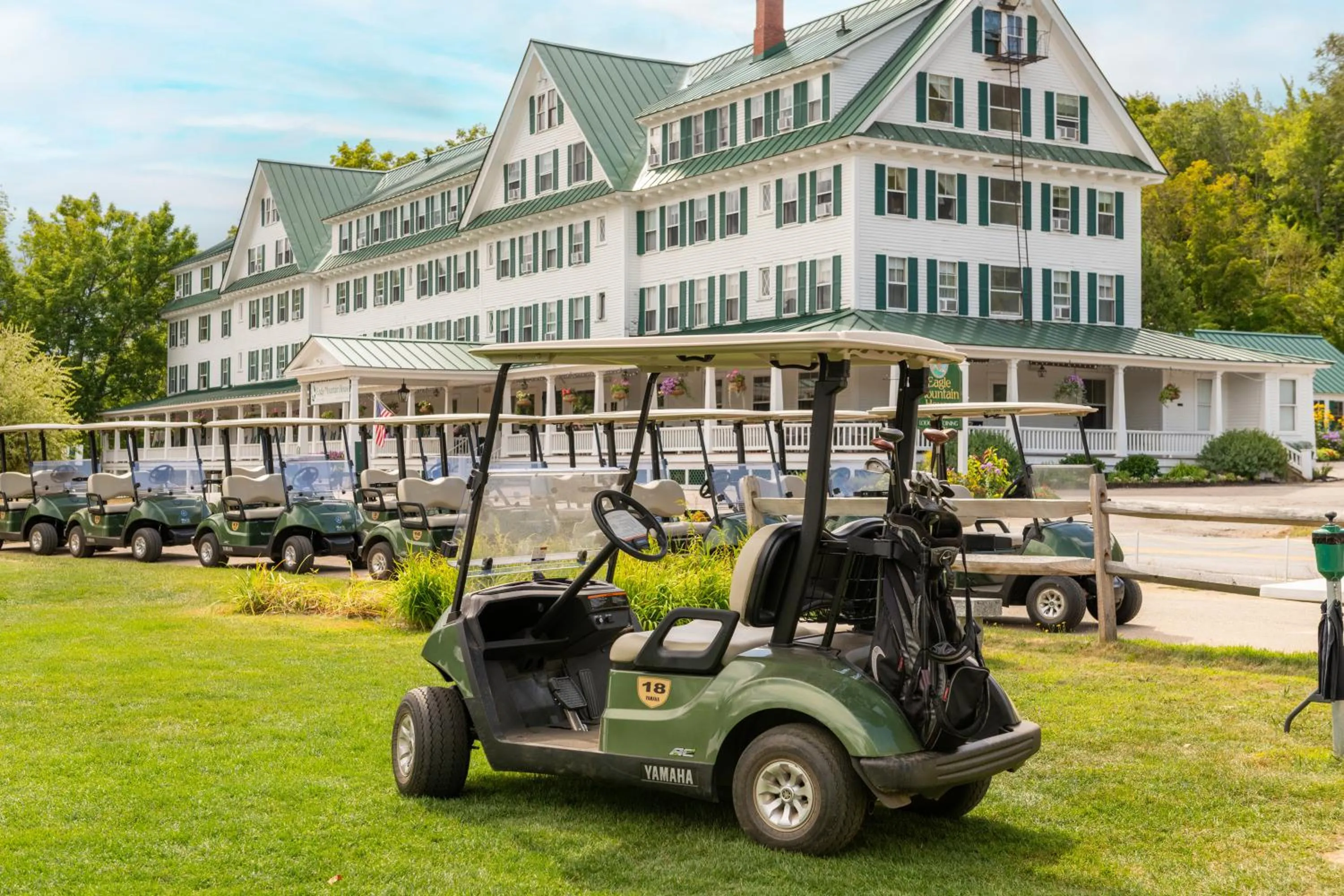 Golfcourse in Eagle Mountain House and Golf Club