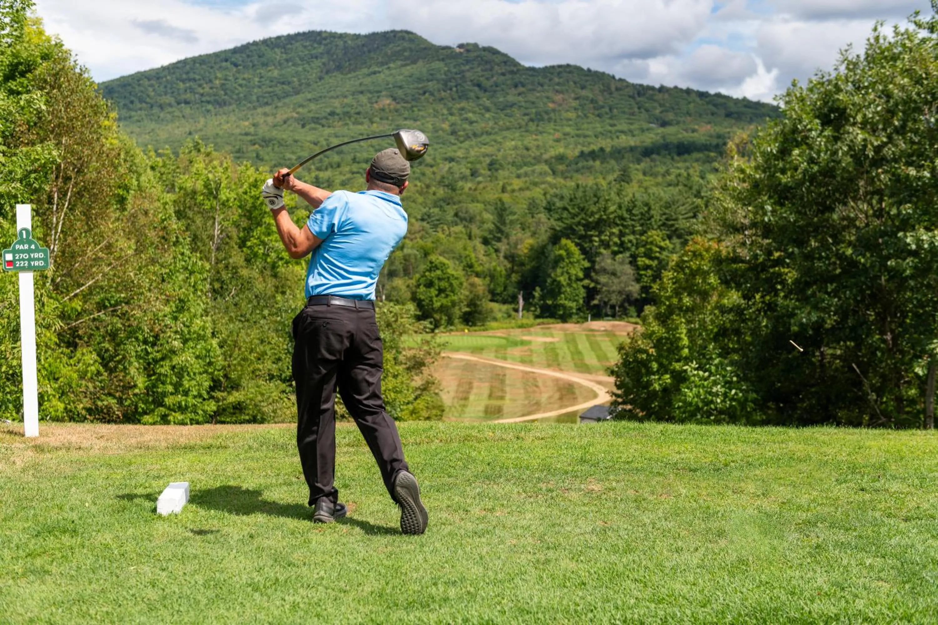 Golfcourse in Eagle Mountain House and Golf Club