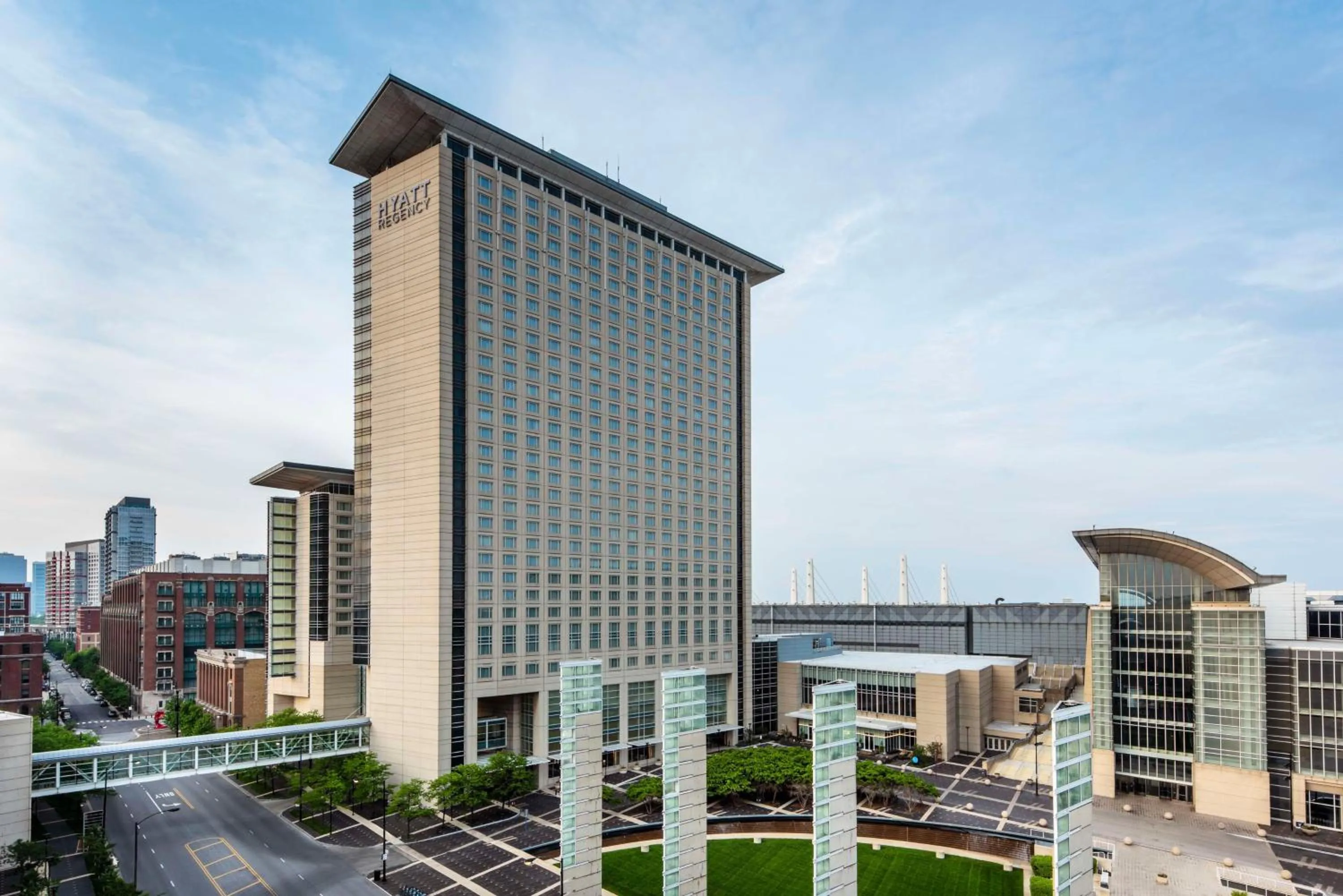Property building in Hyatt Regency McCormick Place Chicago
