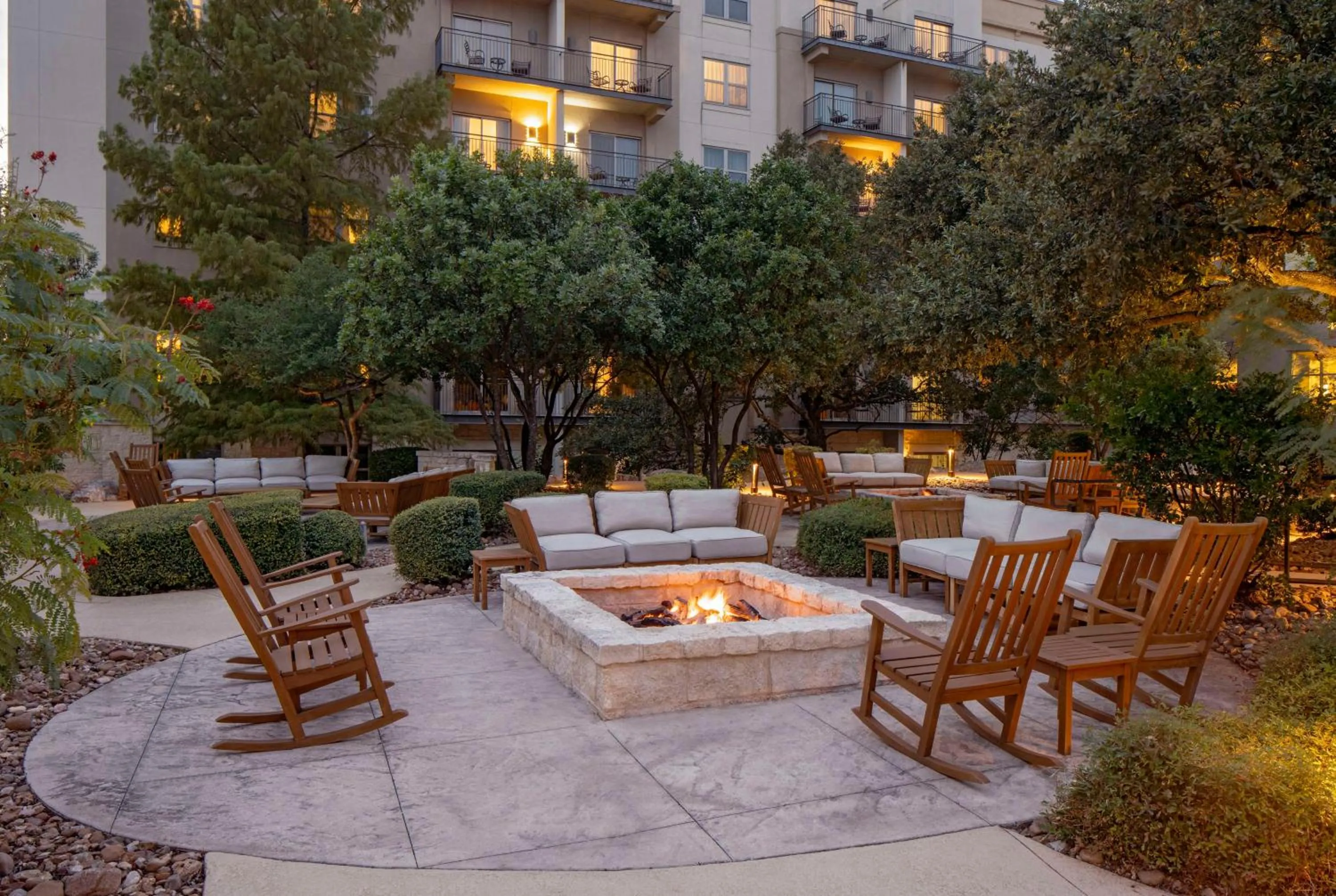 Patio in Hilton San Antonio Hill Country