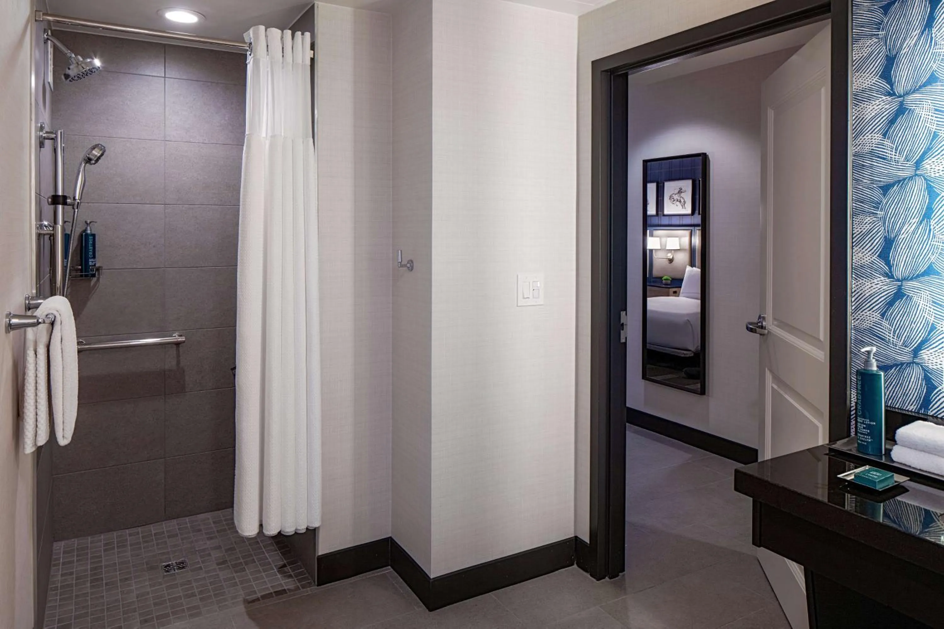 Bathroom in Hilton San Antonio Hill Country