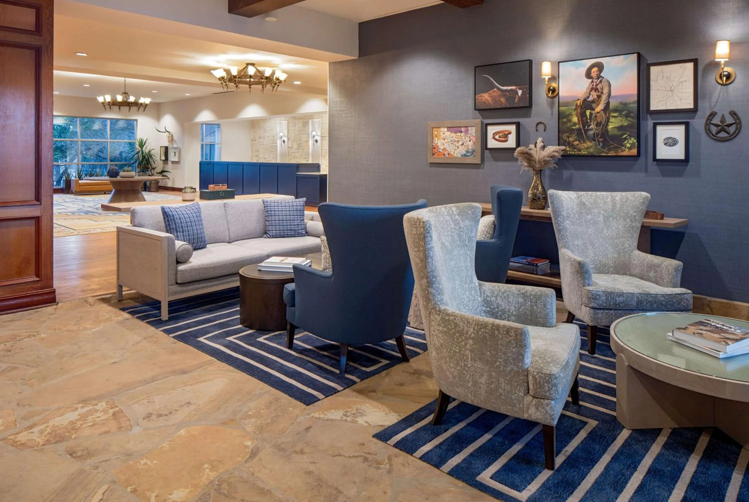 Lobby or reception in Hilton San Antonio Hill Country