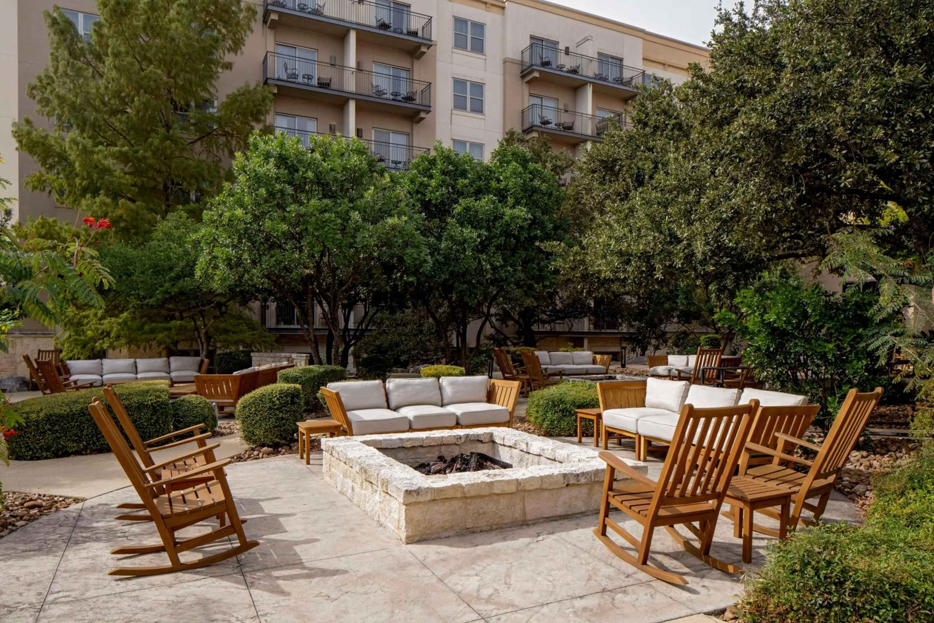 Patio in Hilton San Antonio Hill Country