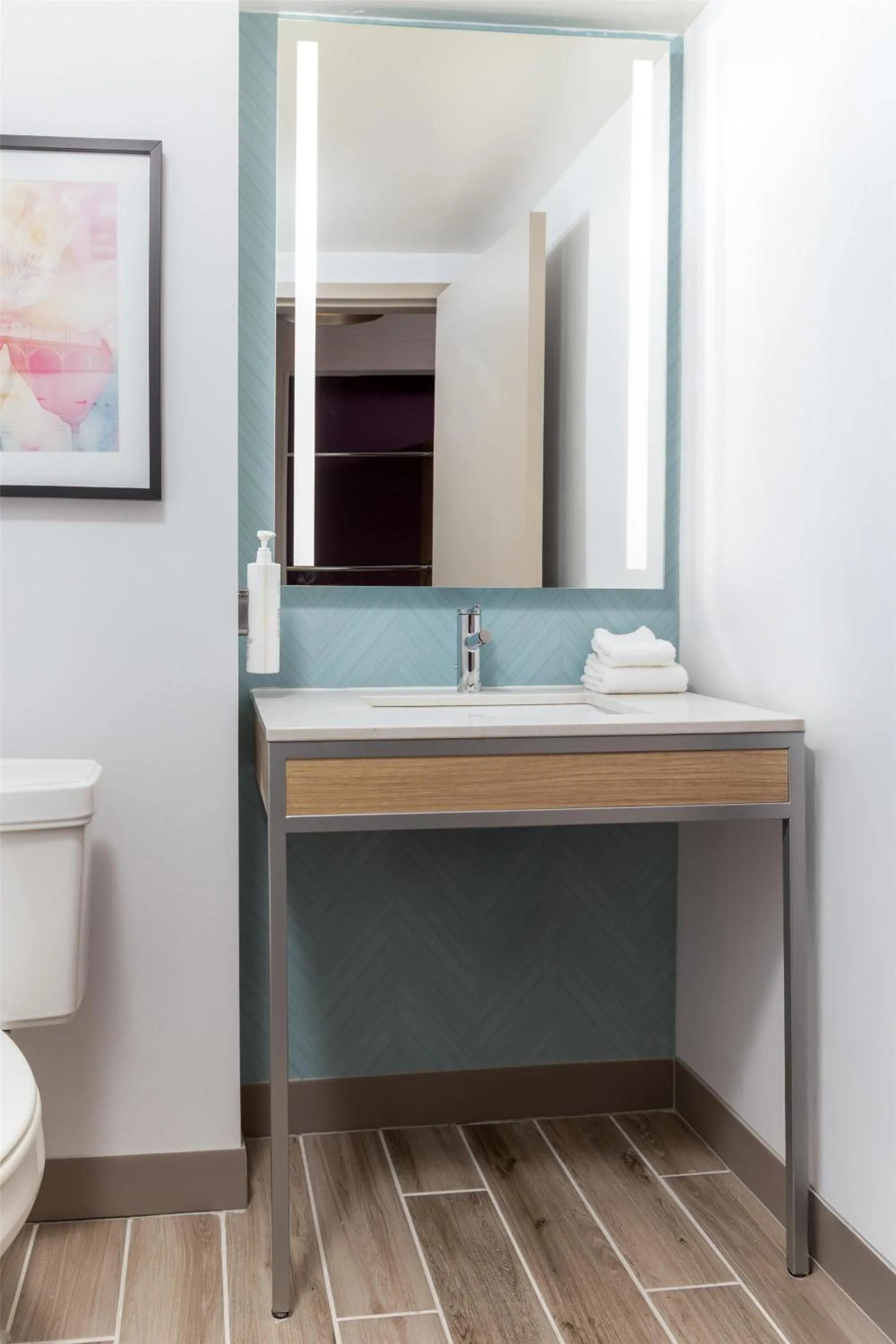 Bathroom in Hilton Garden Inn Hanover Arundel Mills, MD