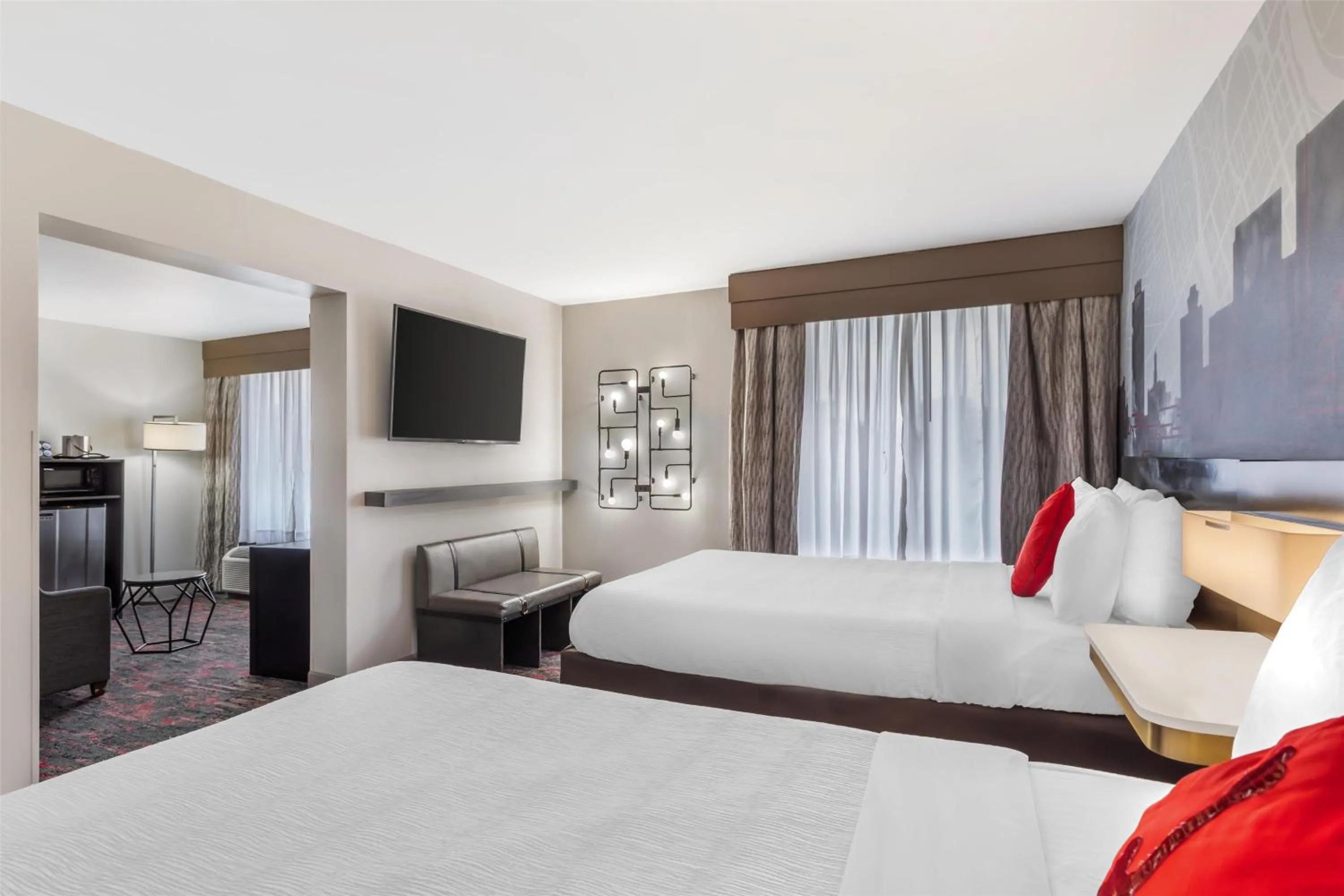 Bedroom, Bed in Best Western Downtown PLUS Music Row