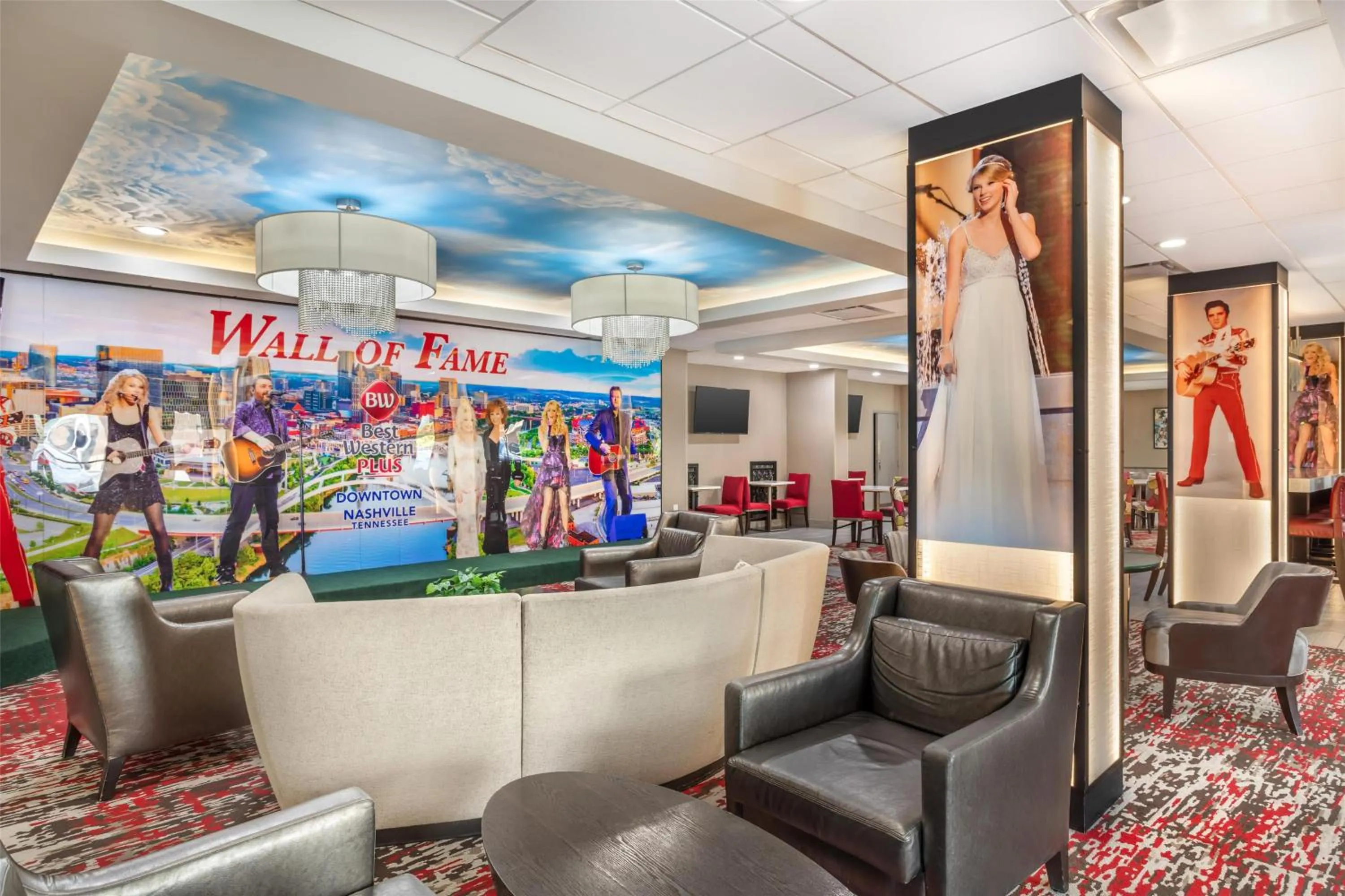 Lobby or reception in Best Western Downtown PLUS Music Row